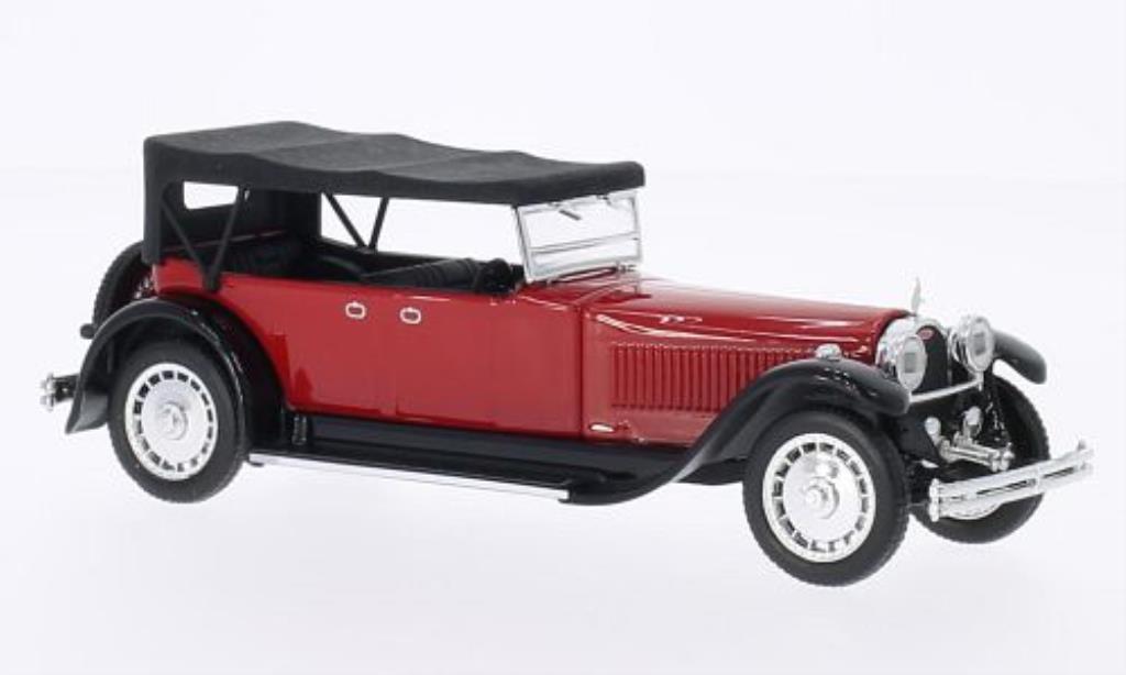Bugatti 41 1/43 Rio Royale Torpedo rood/zwart 1927 modelauto