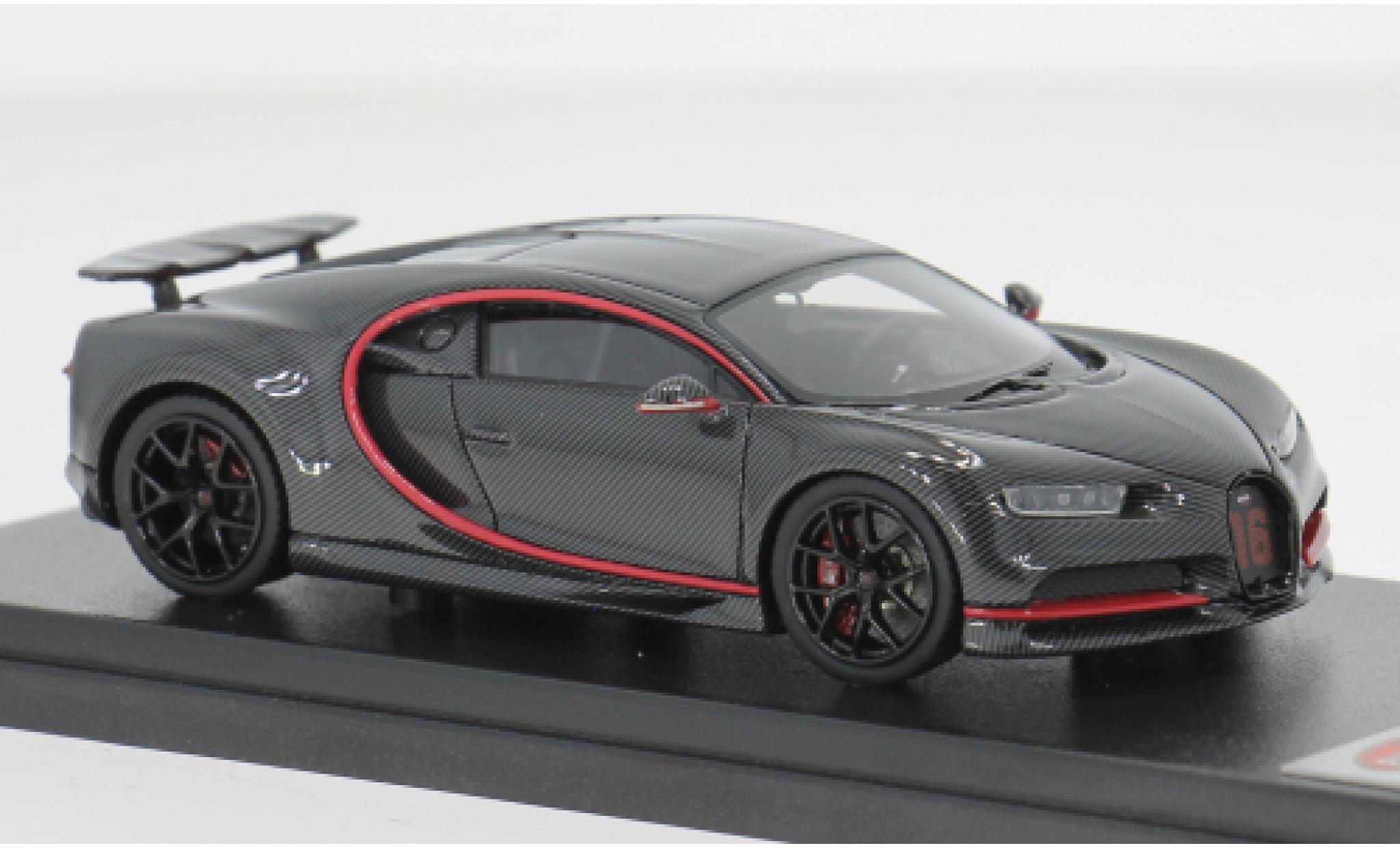Bugatti Chiron 1/43 Look Smart Sport grijs 1:43 modelauto