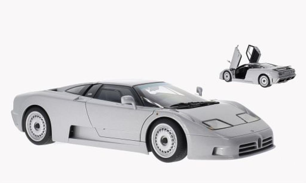 Bugatti EB110 1/18 Autoart GT metallic grijs 1991 modelauto
