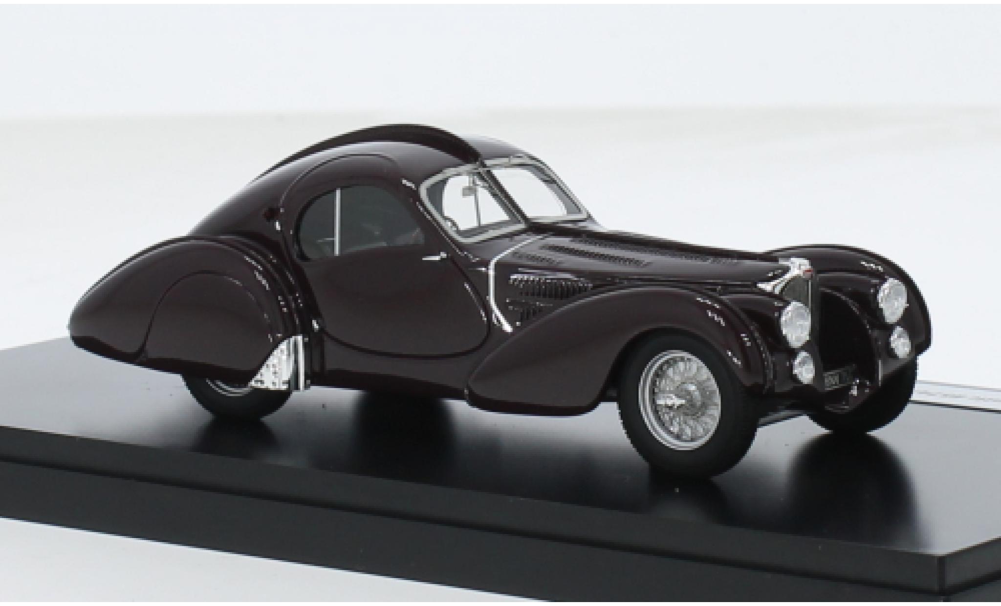 Bugatti 57 1/43 Matrix TS Atlantic rood 1937 1:43 modelauto