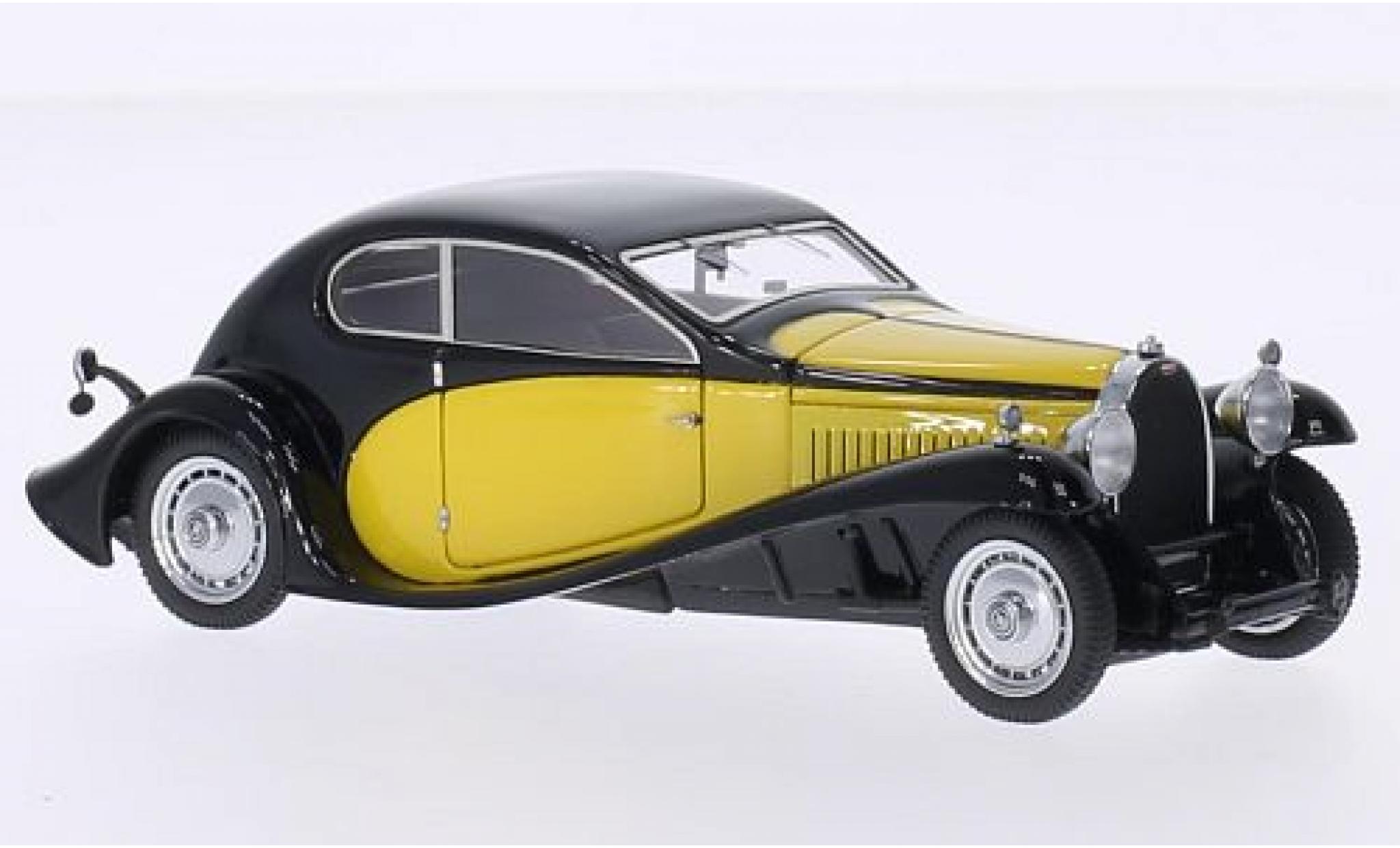 Bugatti 46 1/43 Matrix Type Superp zwart 1:43 modelauto