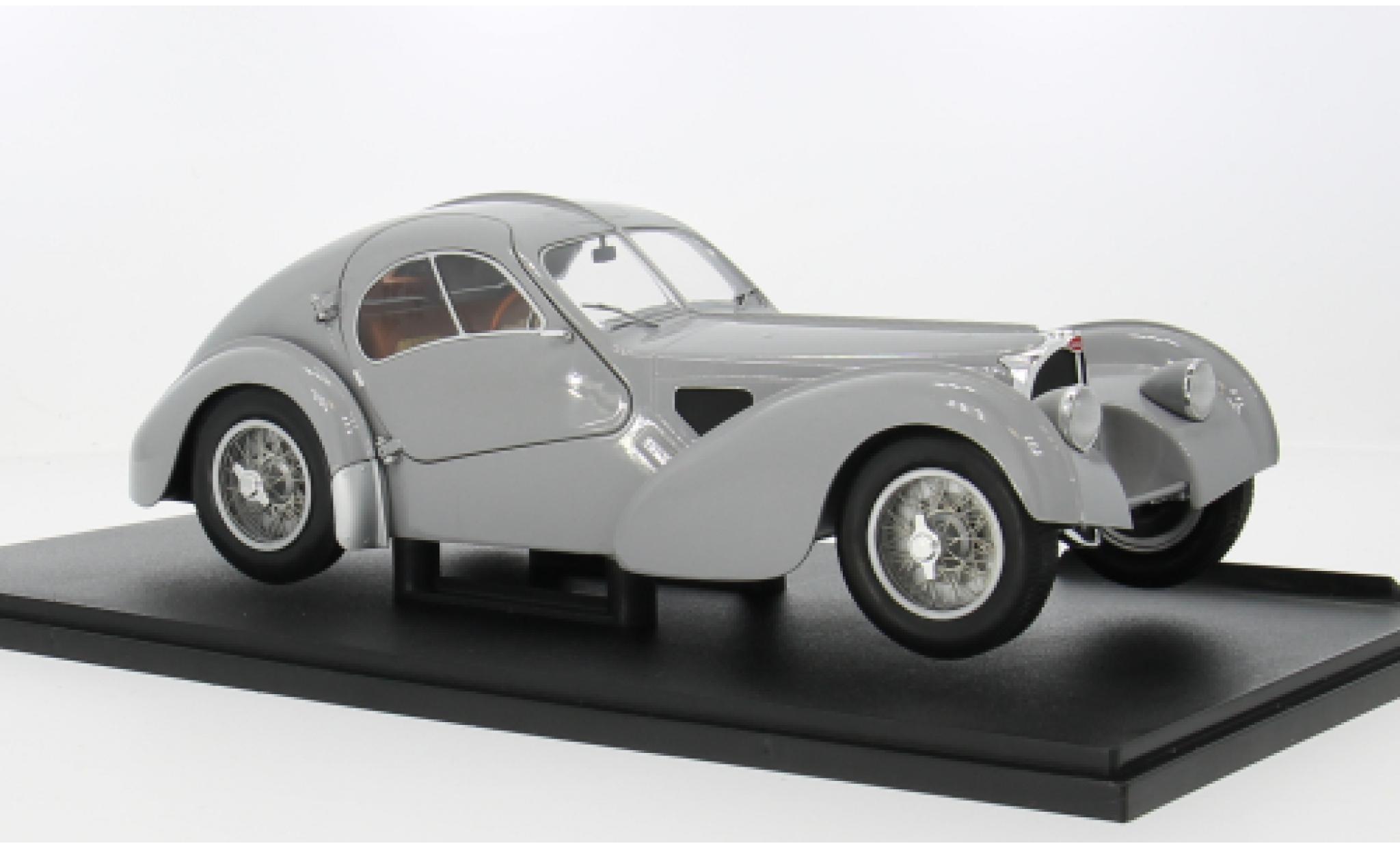 Bugatti 57 1/18 Solido Type SC Atlantic grijs 1937 1:18 modelauto