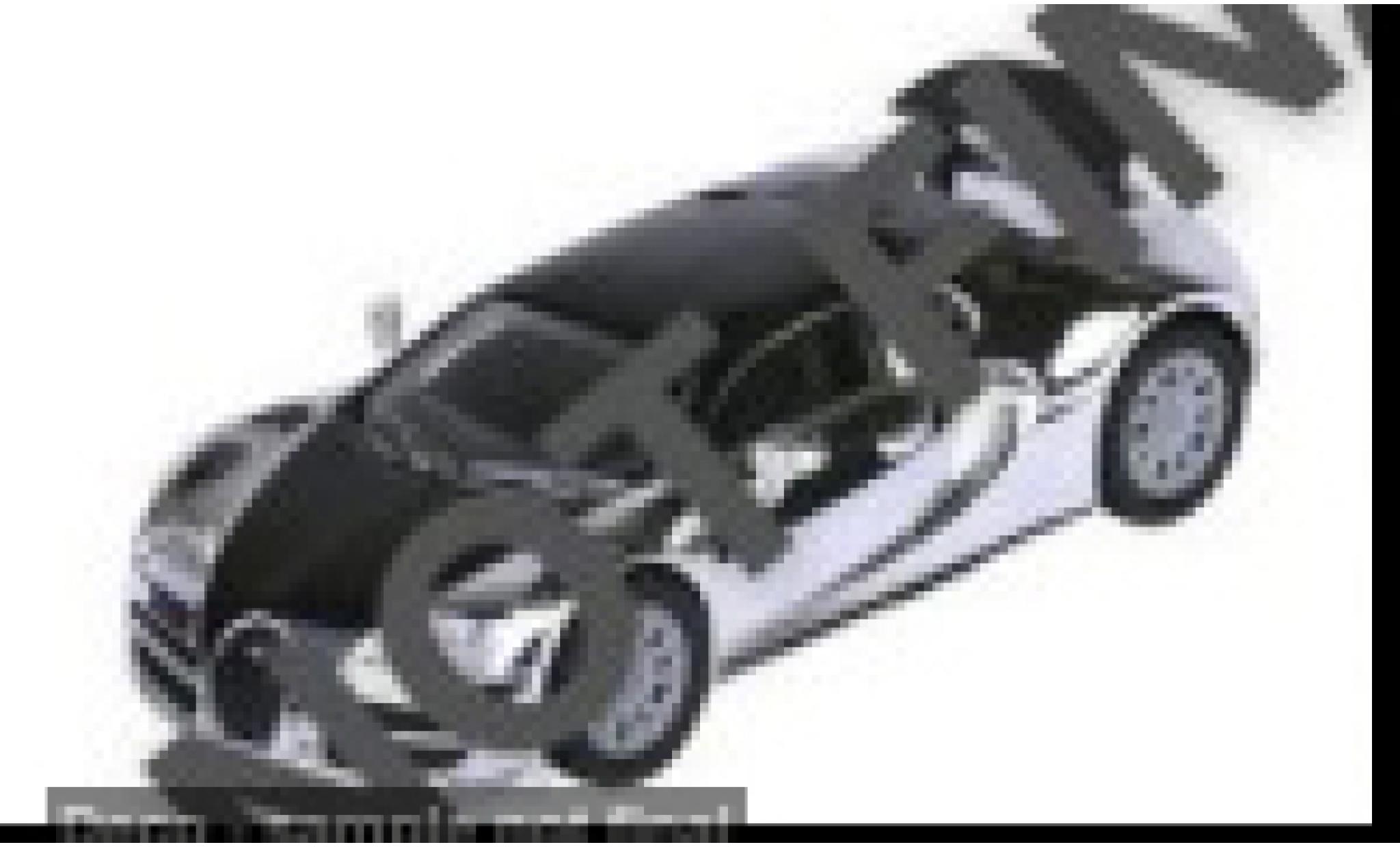 Bugatti Veyron 1/64 Majorette 16.4 grijs 2005 1:64 modelauto
