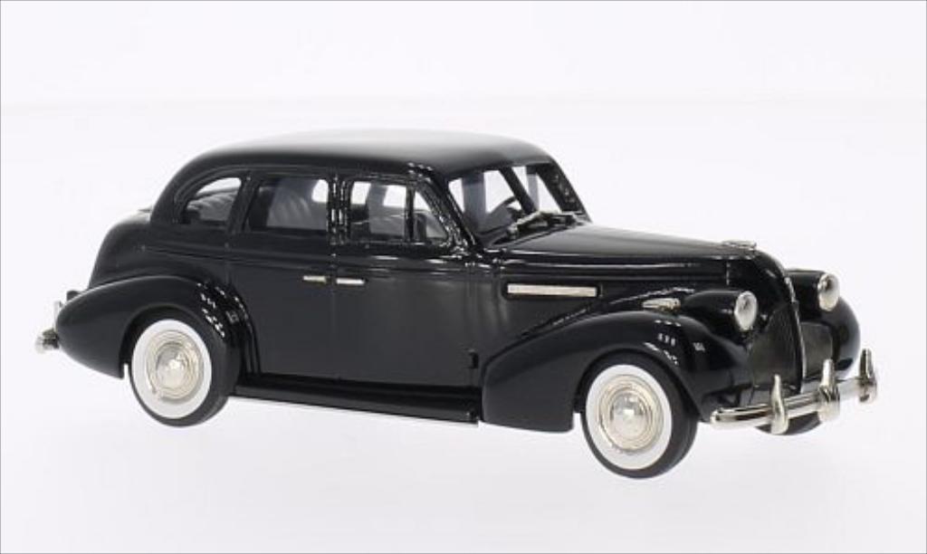 Buick Century 1/43 Brooklin 4-door Sedan M-61 zwart 1939 modelauto