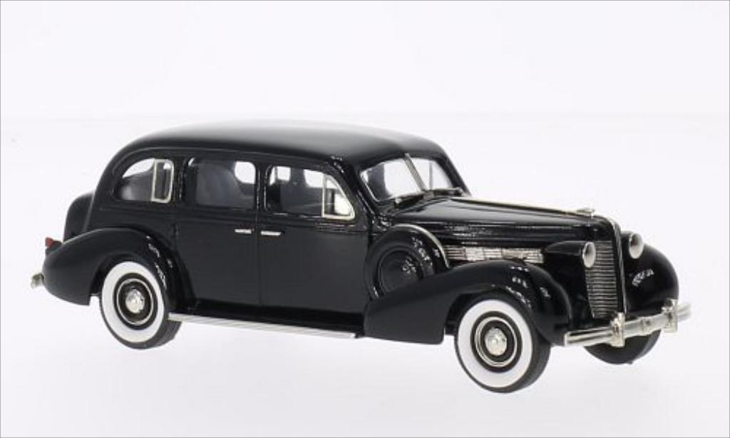 Buick Limited 1/43 Brooklin Sedan Model90-L zwart 1938 modelauto