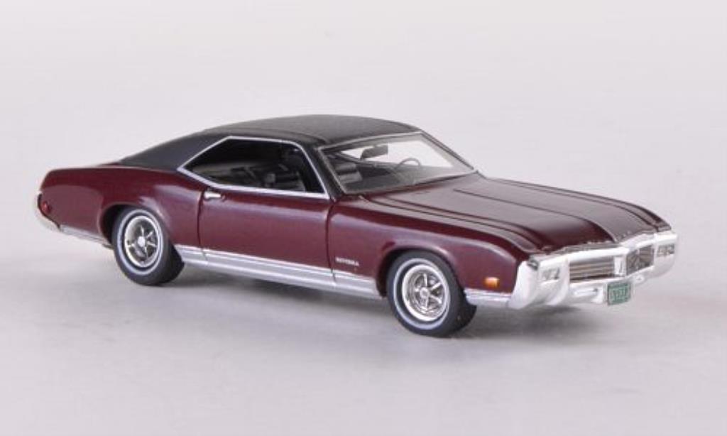 Buick Riviera 1/87 Neo GS rood/zwart 1969 modelauto