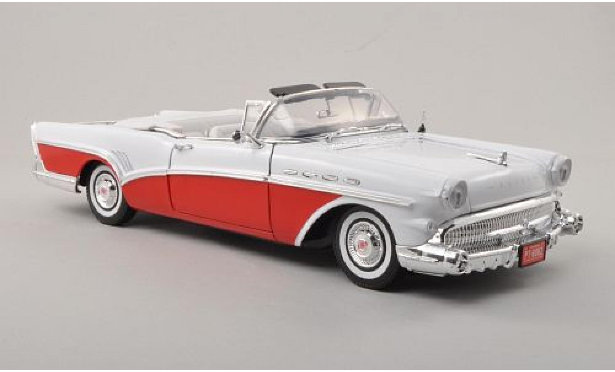 Buick Roadmaster 1/18 Motormax Con wit 1:18 modelauto