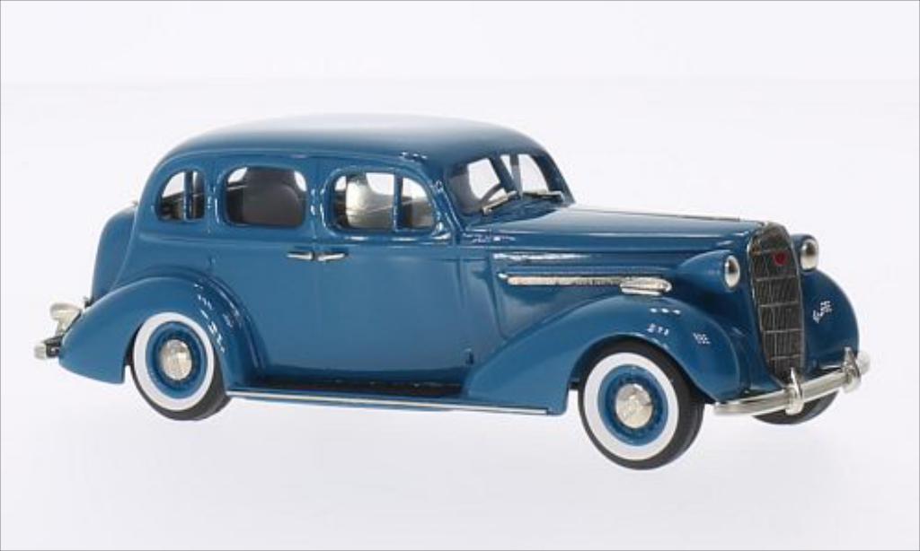 Buick Special 1/43 Brooklin 4-door Trunk Sedan M-41 blauw 1936 modelauto