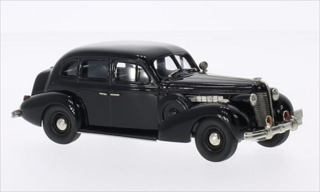 Buick Special 1/43 Brooklin New Mexico Politie zwart 1938 modelauto