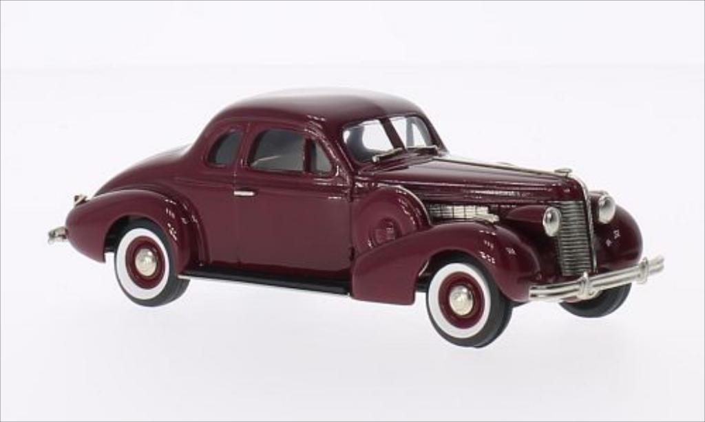 Buick Special 1/43 Brooklin Sport Coupe M-46S rood 1938 modelauto