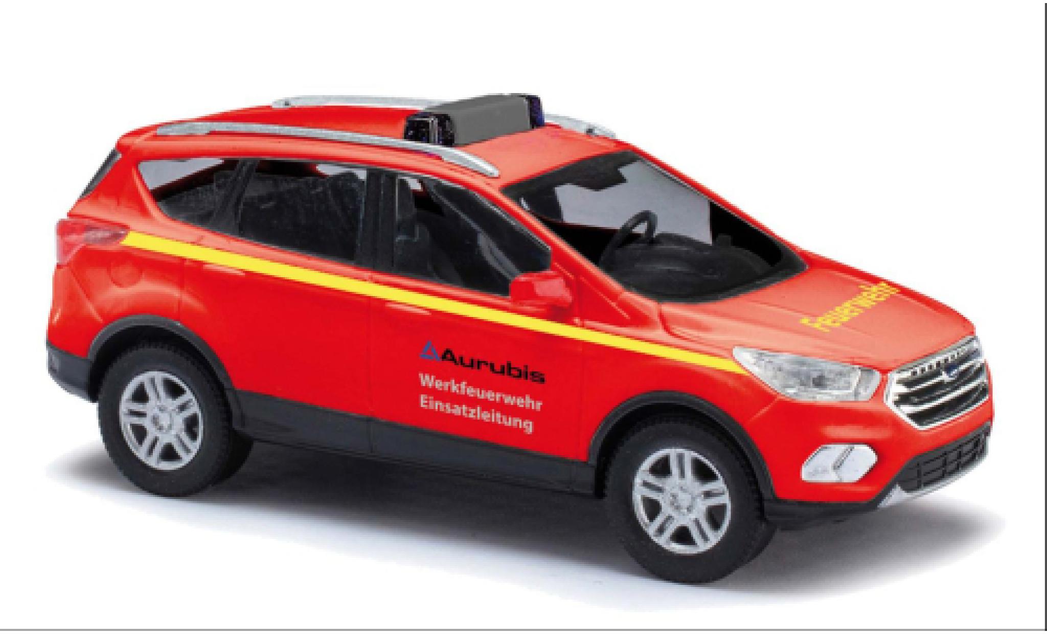 Ford Kuga 1/87 Busch Werkfeuerwehr Aurubis Hamburg 2017 modelauto