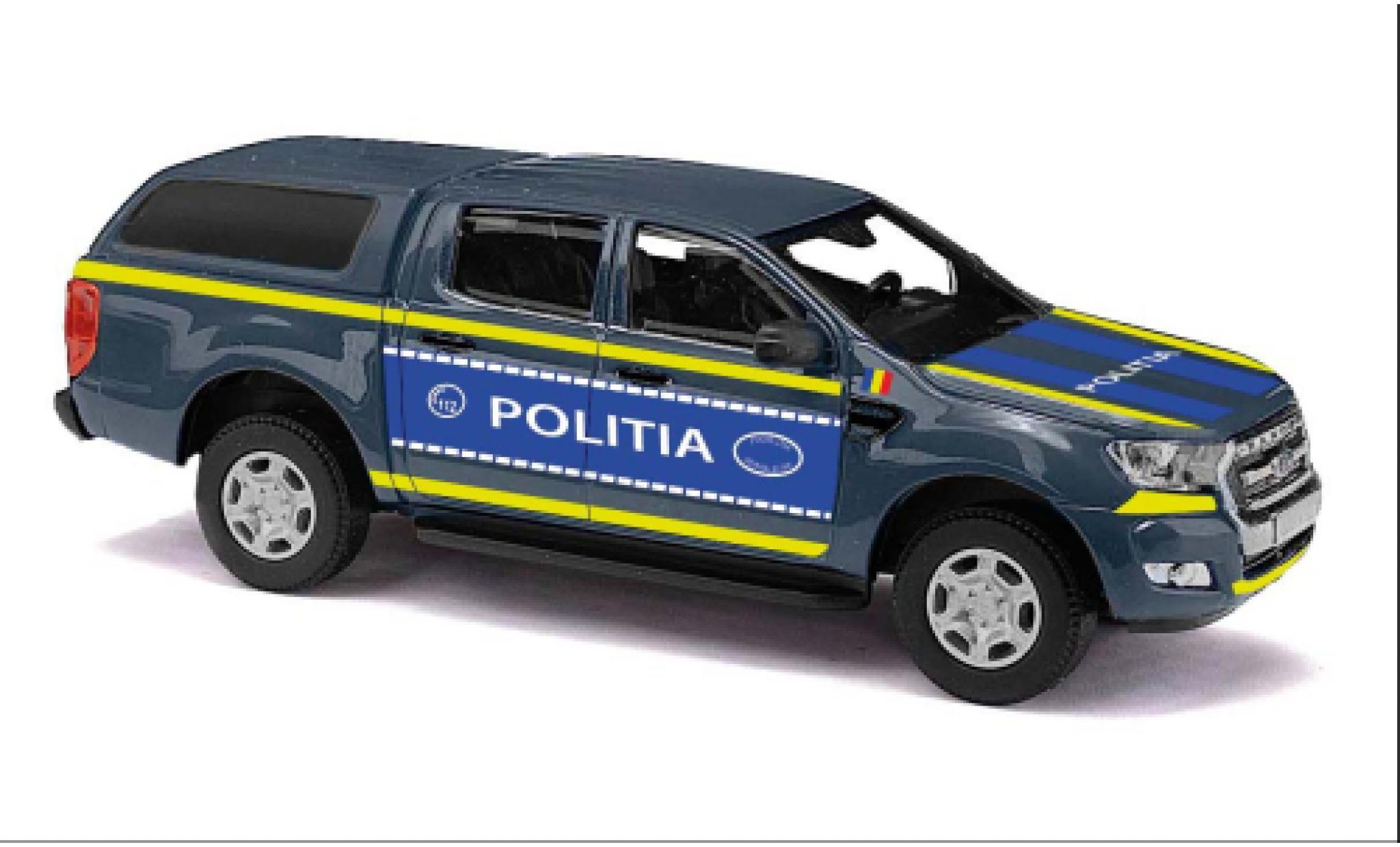 Ford Ranger 1/87 Busch Politia (RO) 2016 modelauto