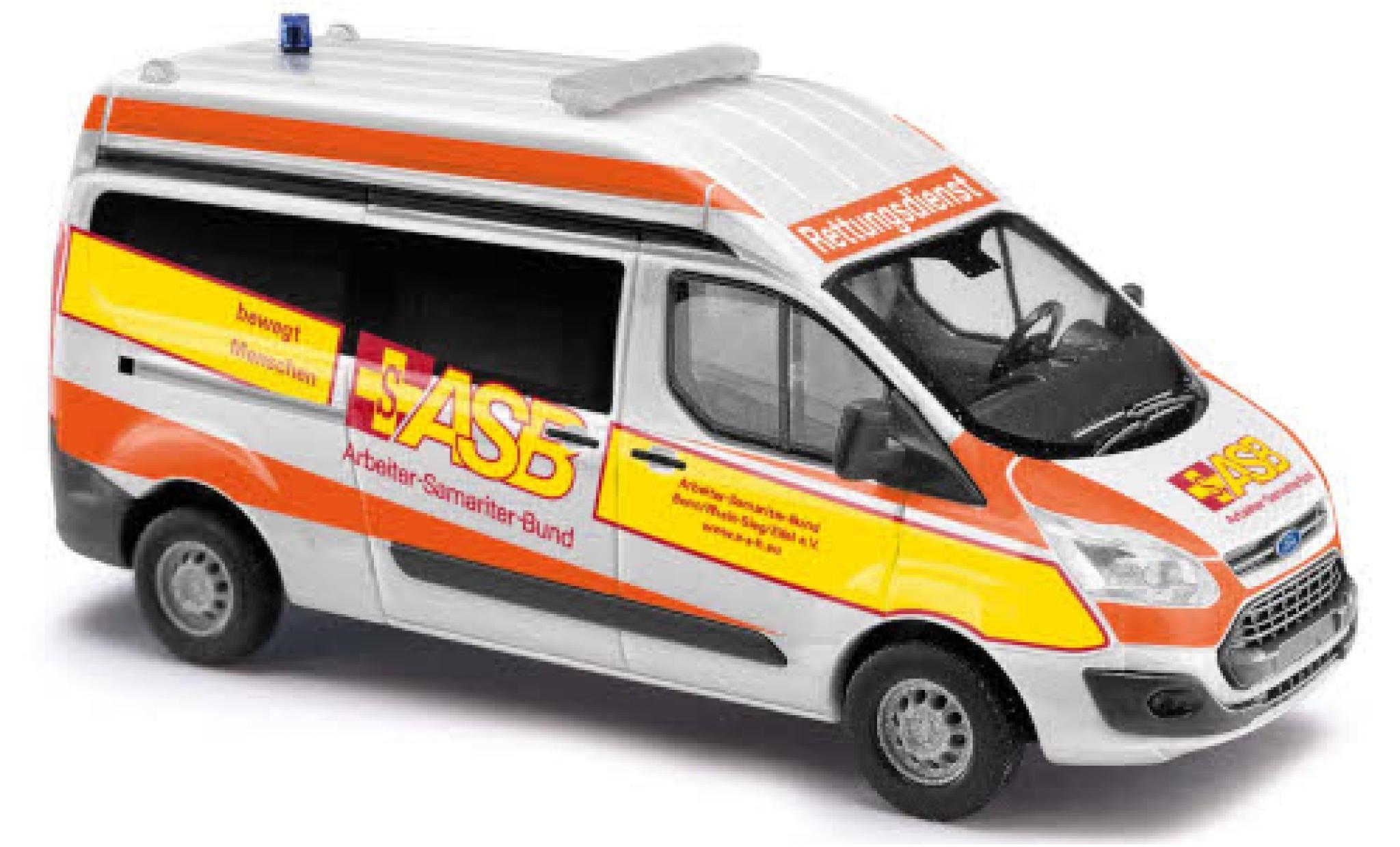Ford Transit 1/87 Busch Custom Bus HD ASB Bonn 2012 modelauto