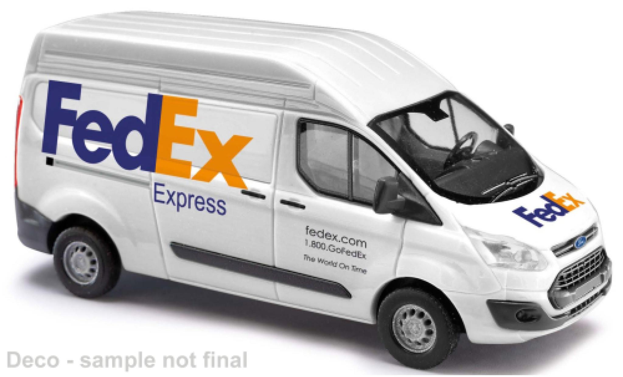 Ford Transit 1/87 Busch Douane HD FedEx modelauto