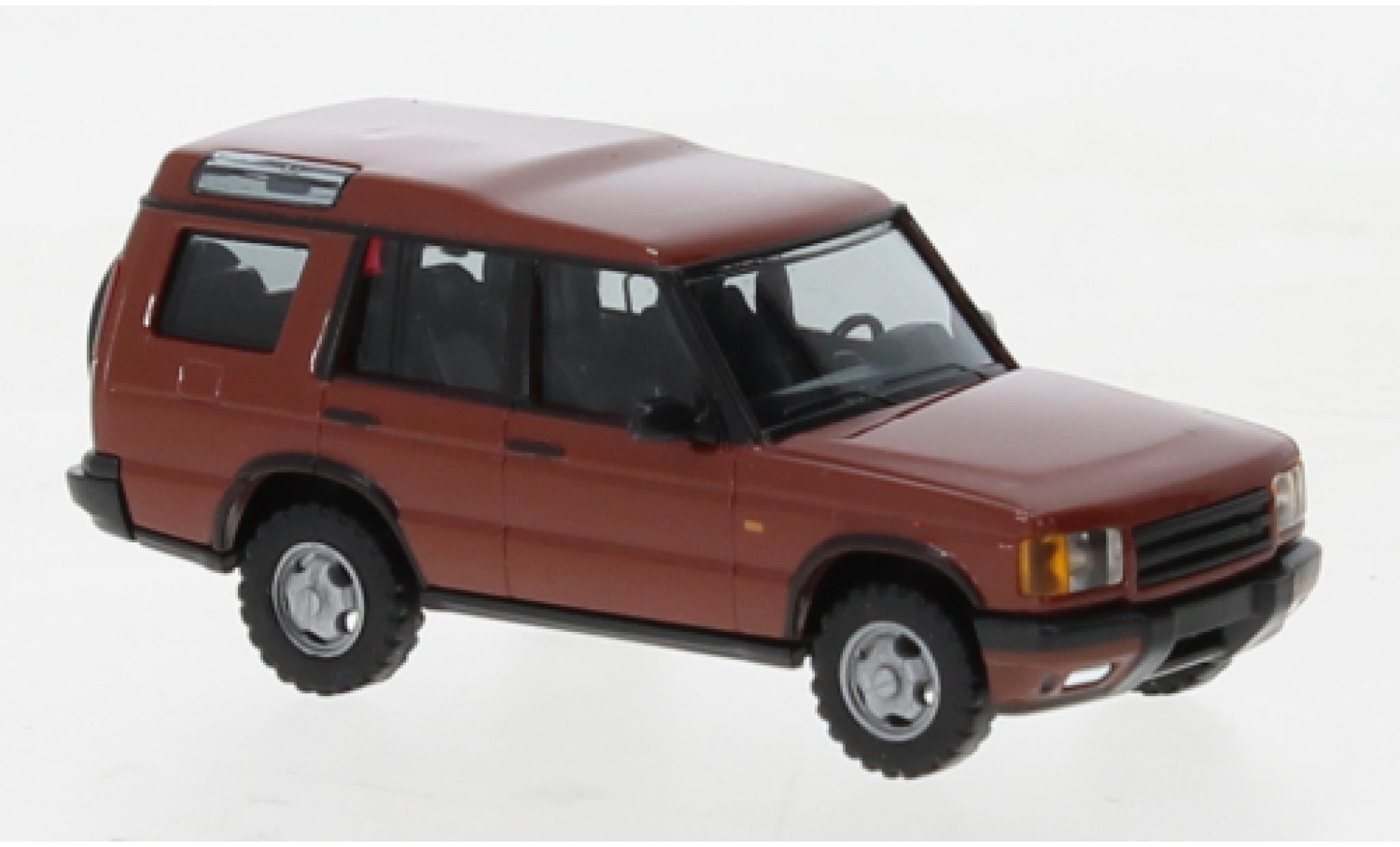 Land Rover Discovery 1/87 Busch brun 1998 modelauto