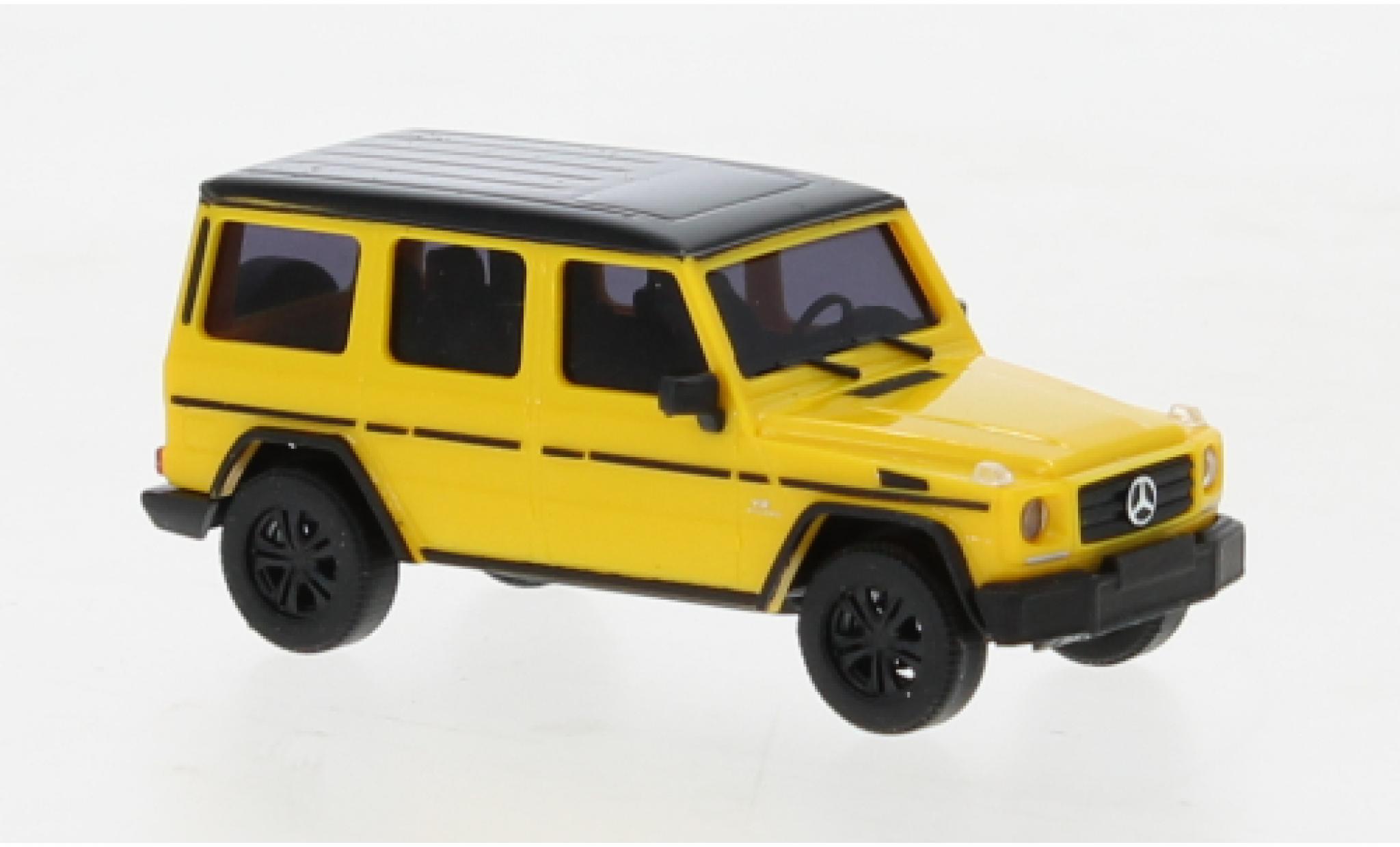 Mercedes Classe G 1/87 Busch G-classe Edition 35 geel 2008 modelauto