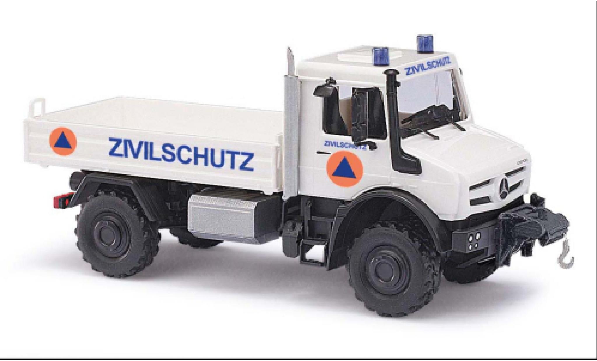 Mercedes Unimog 1/87 Busch U 5023 Zivilschutz 2014 modelauto