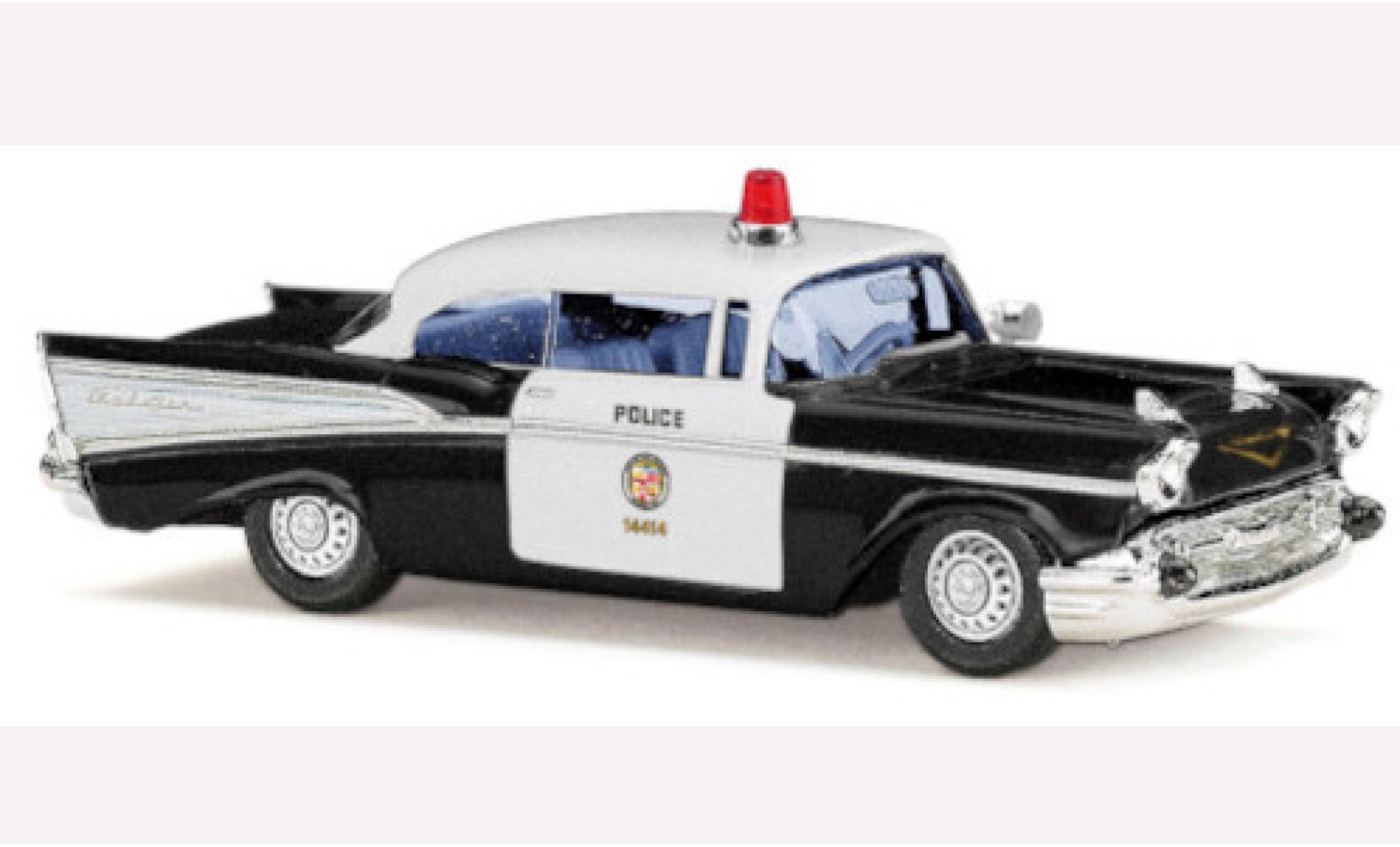 Chevrolet Bel Air 1/87 Busch Los Angeles Politie Department 1957 modelauto