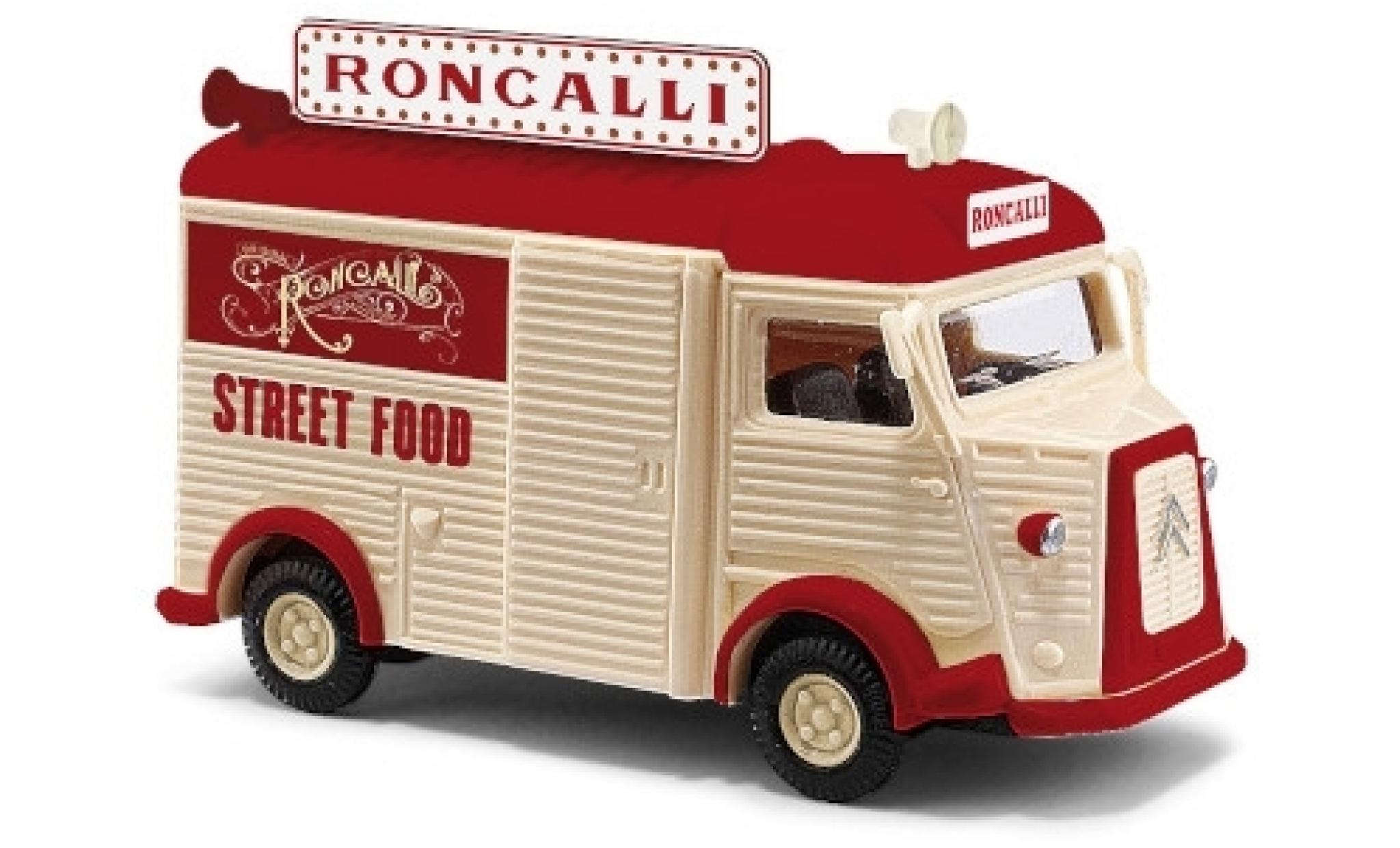 Citroen Type H 1/87 Busch Roncalli Street Food 1958 modelauto