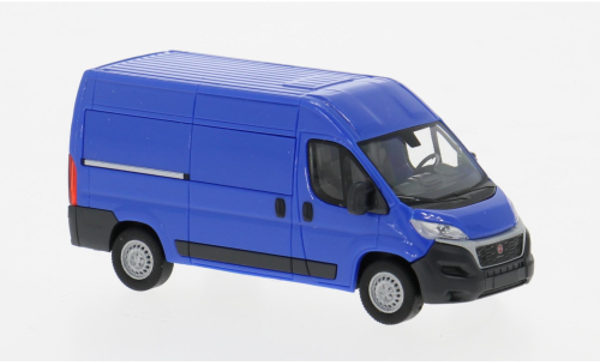 Fiat Ducato 1/87 Busch Kasten blauw 2014 1:87 modelauto