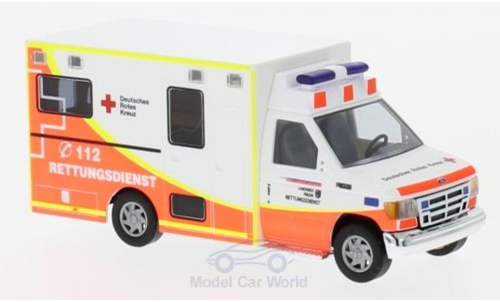 Ford E350 1/87 Busch E-350 DRK 1992 modelauto