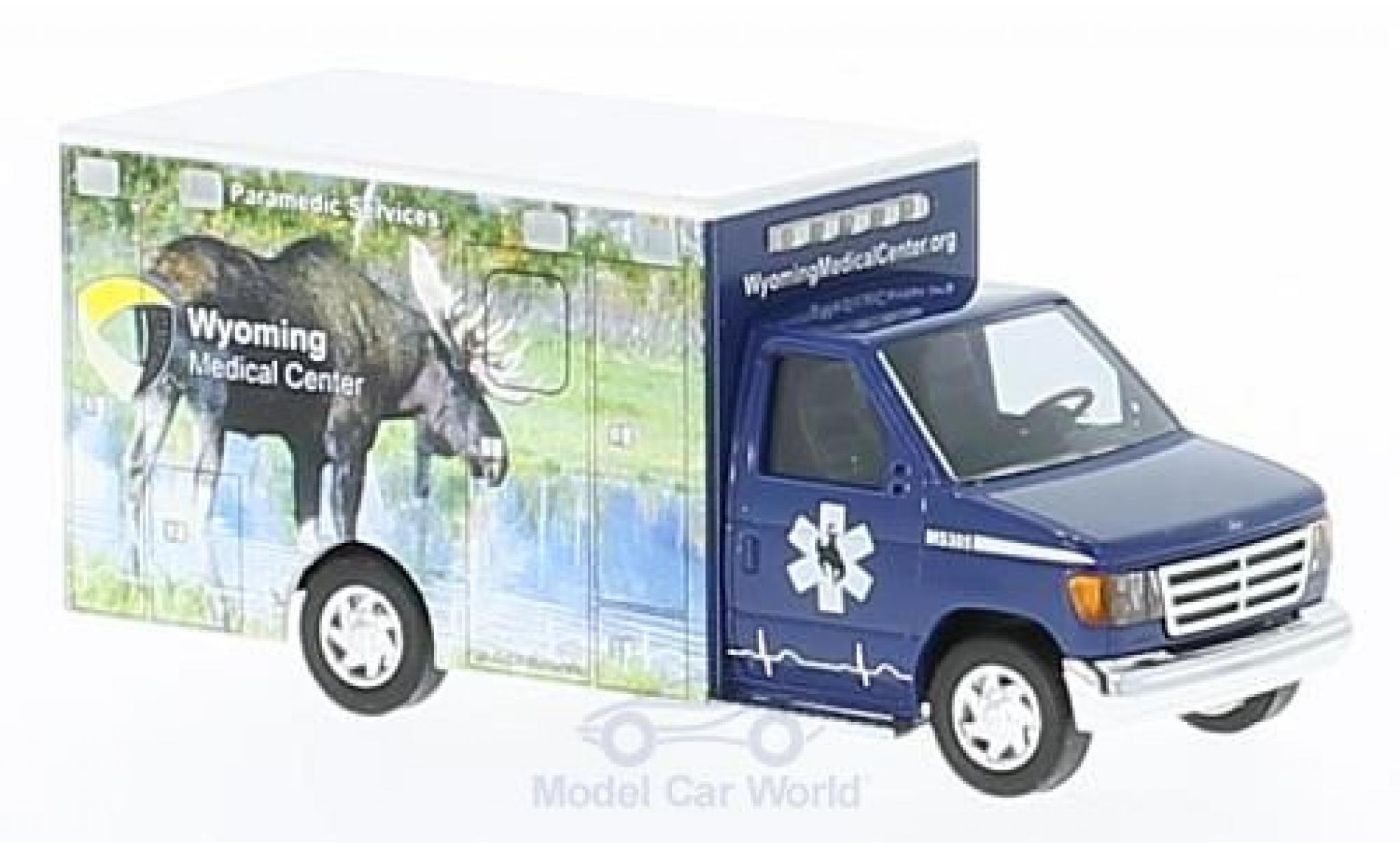 Ford E350 1/87 Busch E-350 Wyoming Medical Center 1992 modelauto