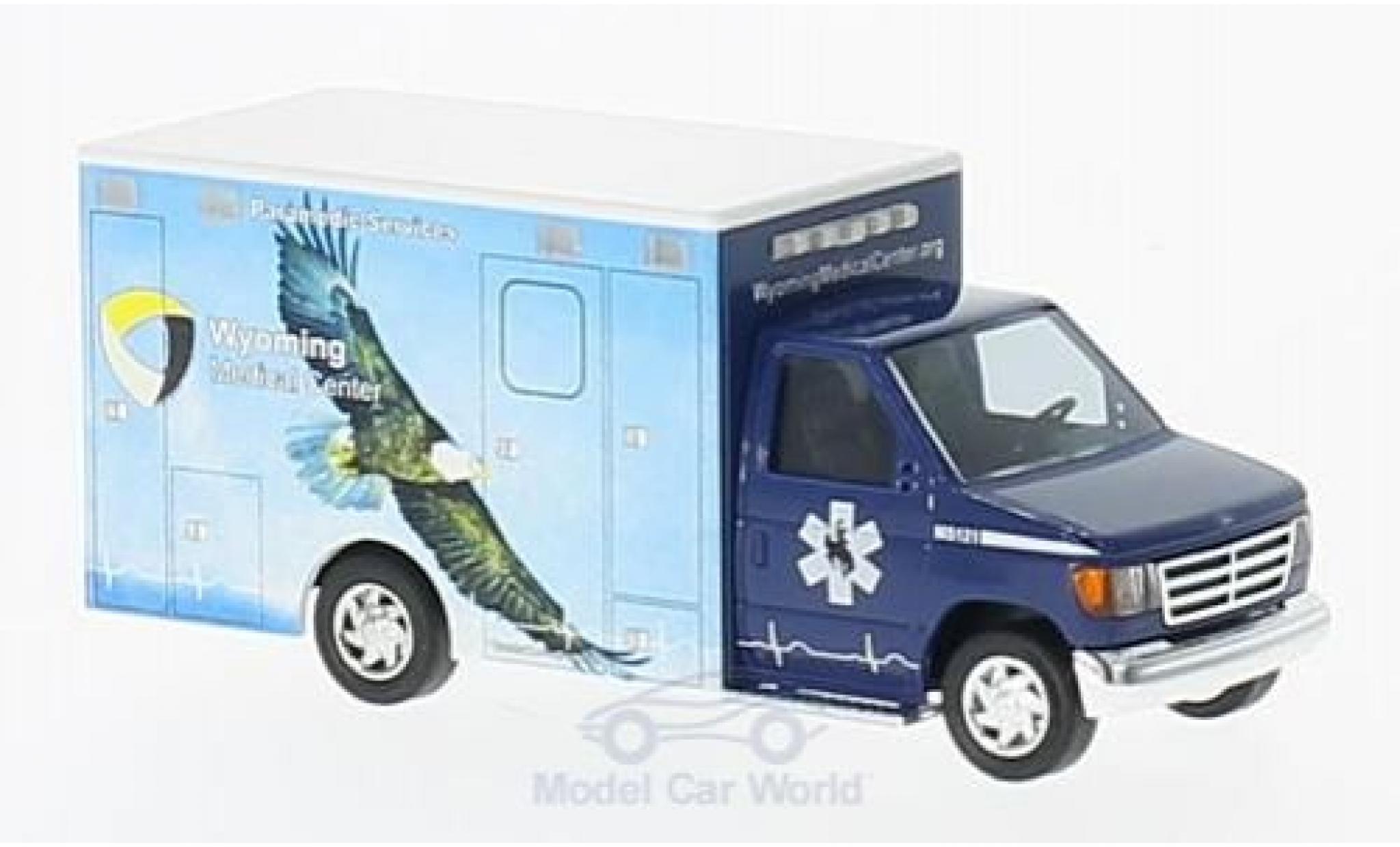 Ford E350 1/87 Busch E-350 Wyoming Medical Center 1992 Adler modelauto