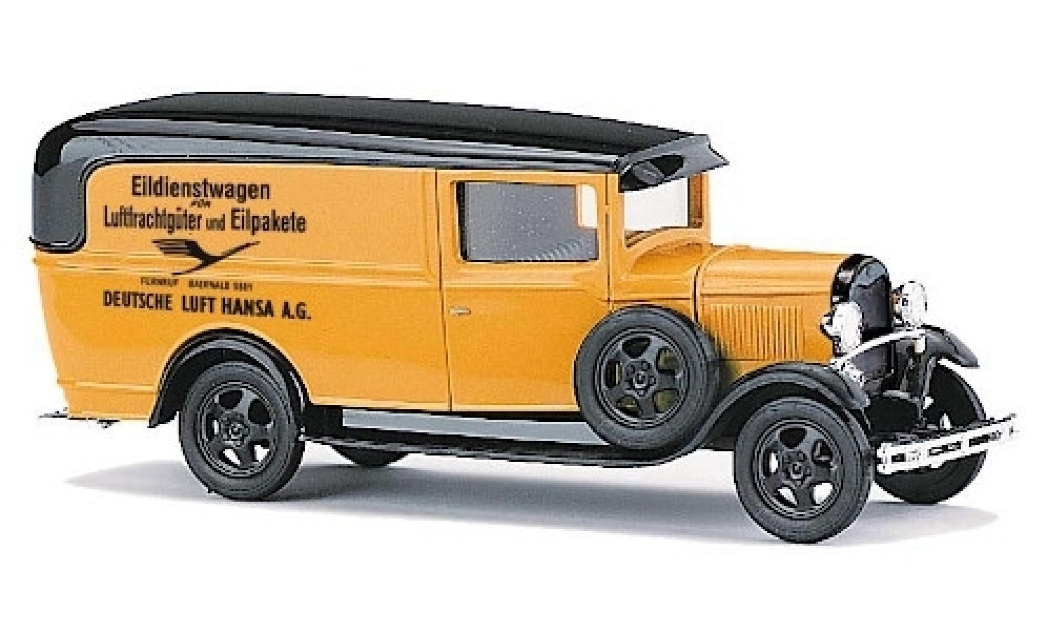 Ford Model A 1/87 Busch A Deutsche Lufthansa Eildienstwagen modelauto