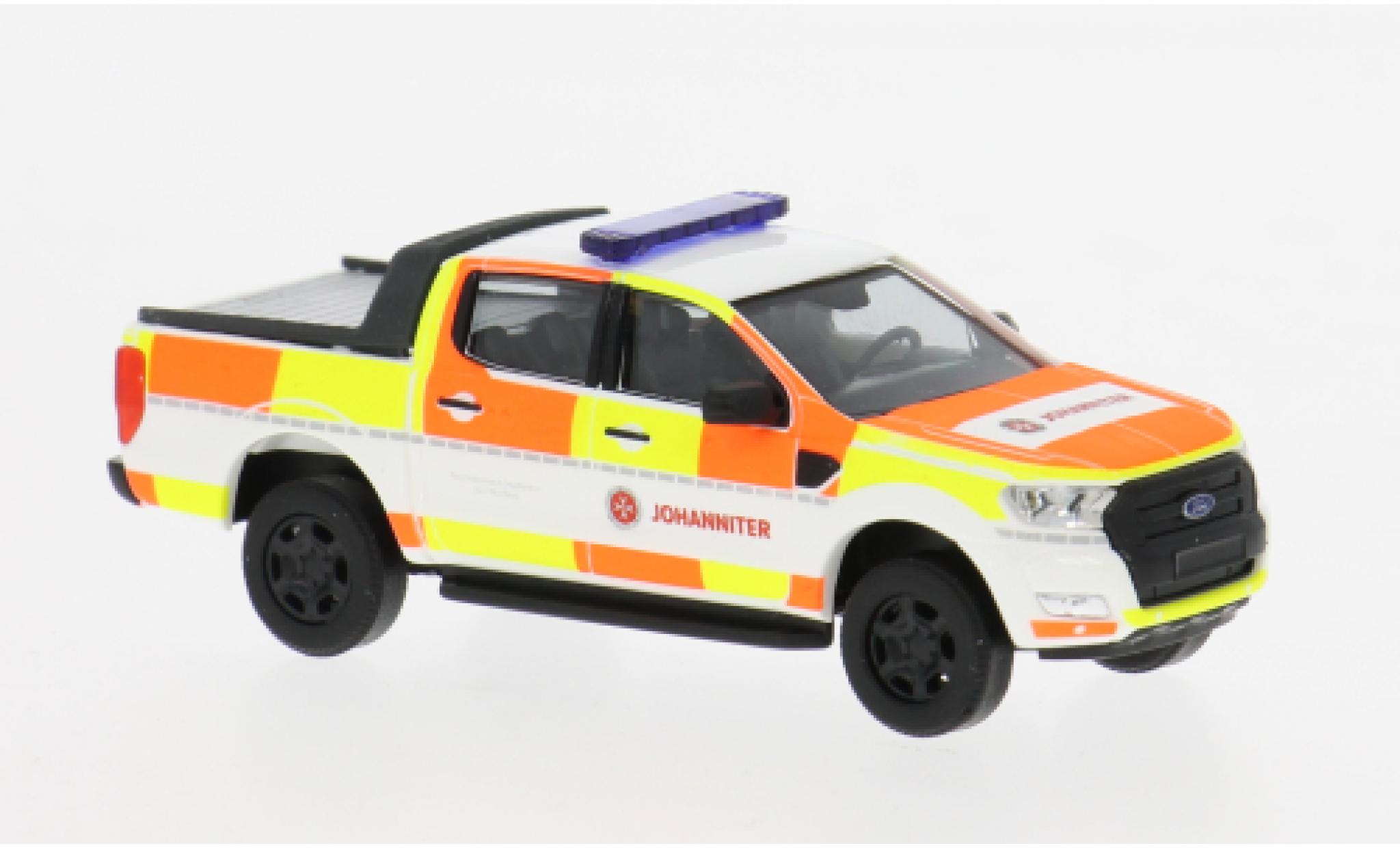 Ford Ranger 1/87 Busch 2016 Johanniter W&uuml;rzburg 1:87 modelauto