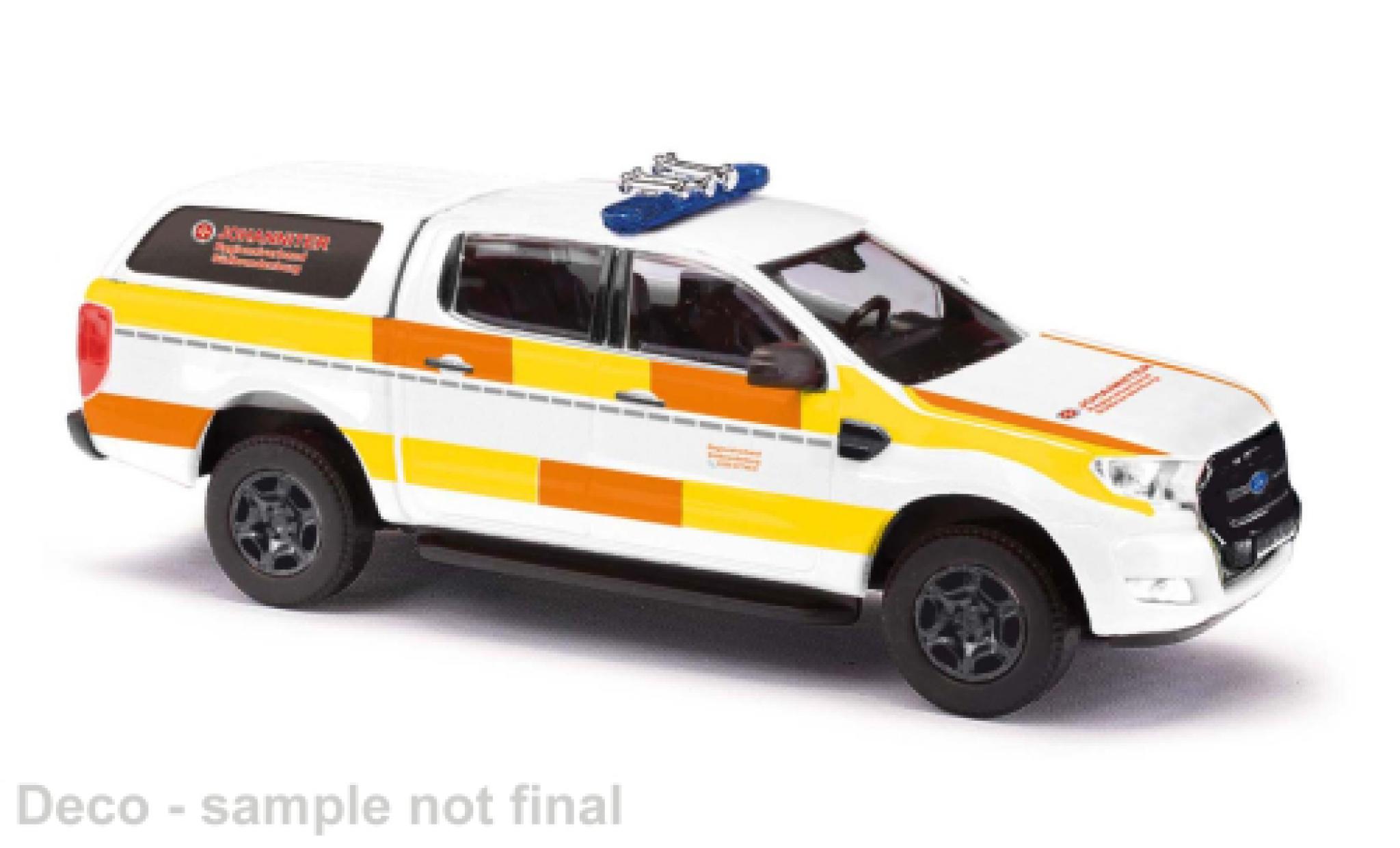 Ford Ranger 1/87 Busch KDOW Johanniter Cottbus 2016 1:87 modelauto