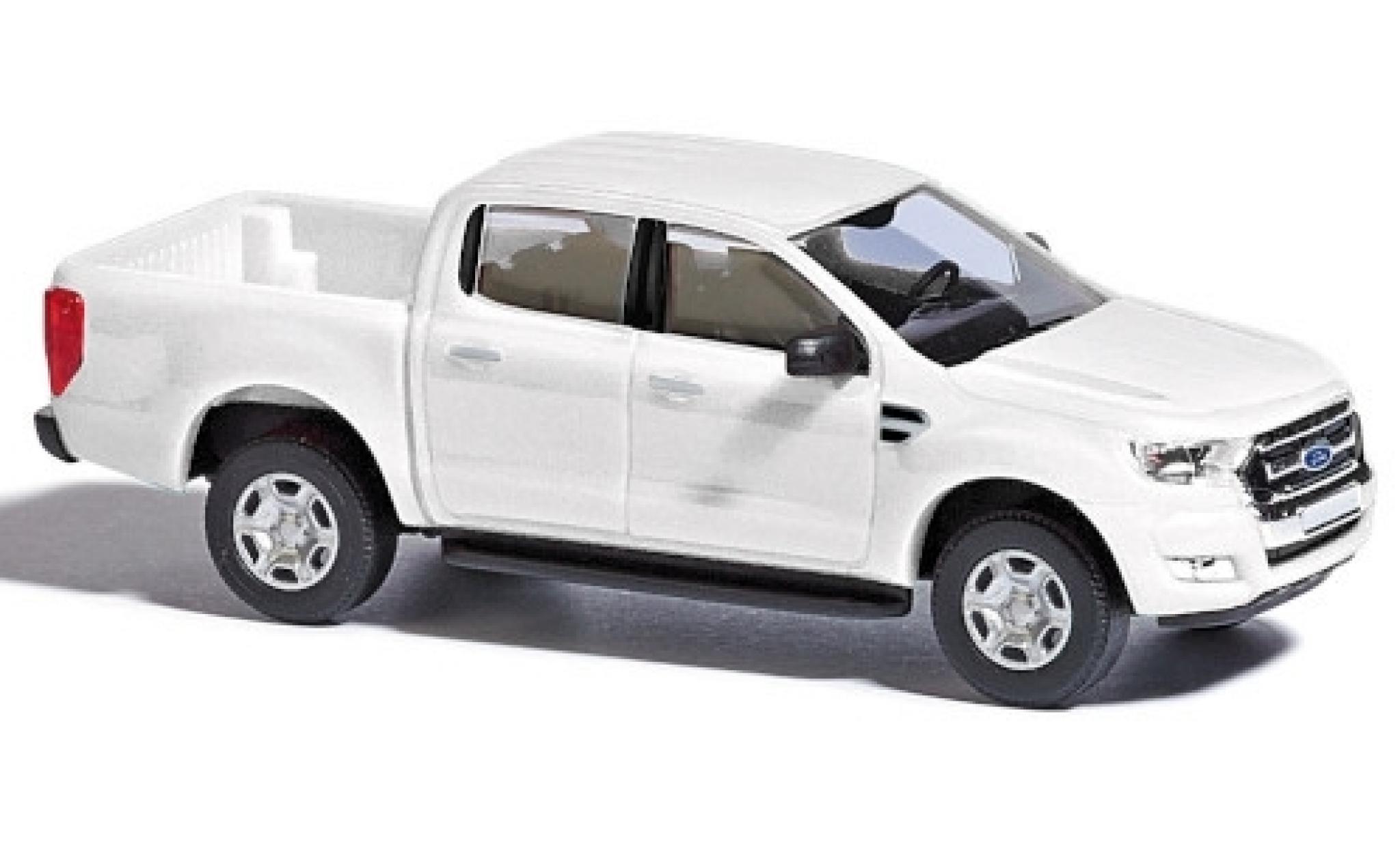 Ford Ranger 1/87 Busch wit 2016 modelauto