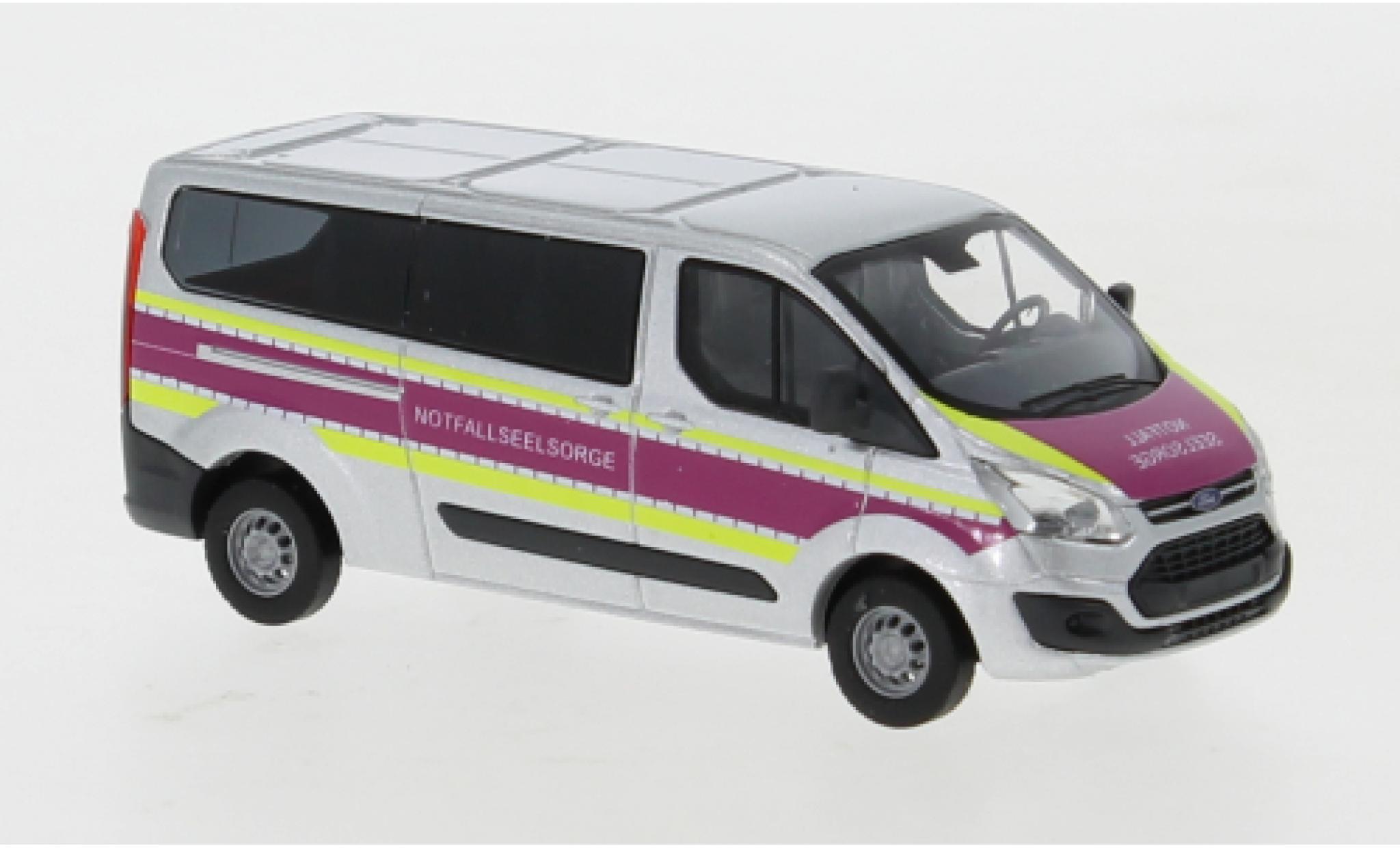 Ford Transit 1/87 Busch Custom Bus Notfallseelsorge modelauto