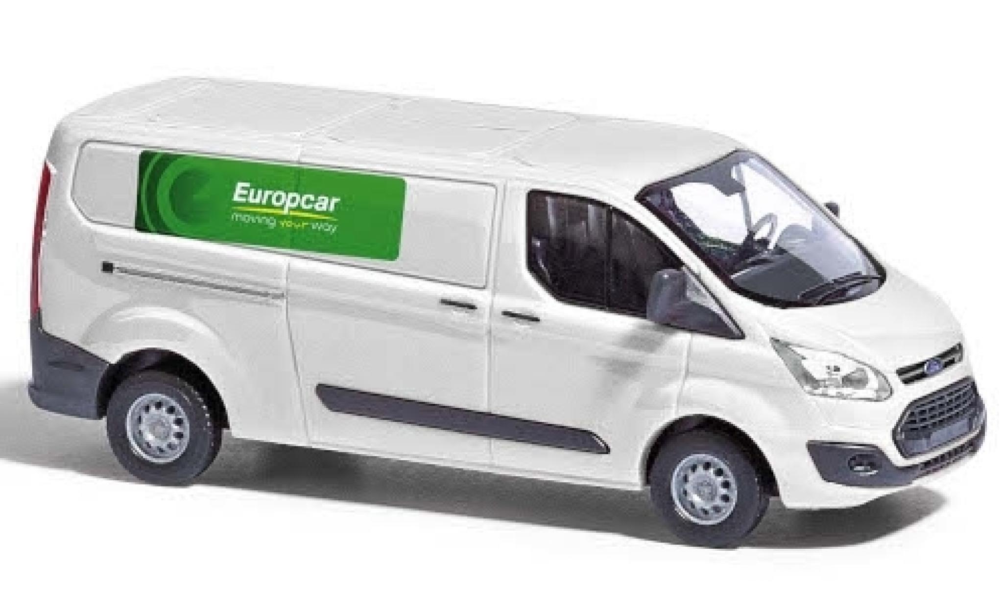 Ford Transit 1/87 Busch Custom Europcar bestelwagen modelauto