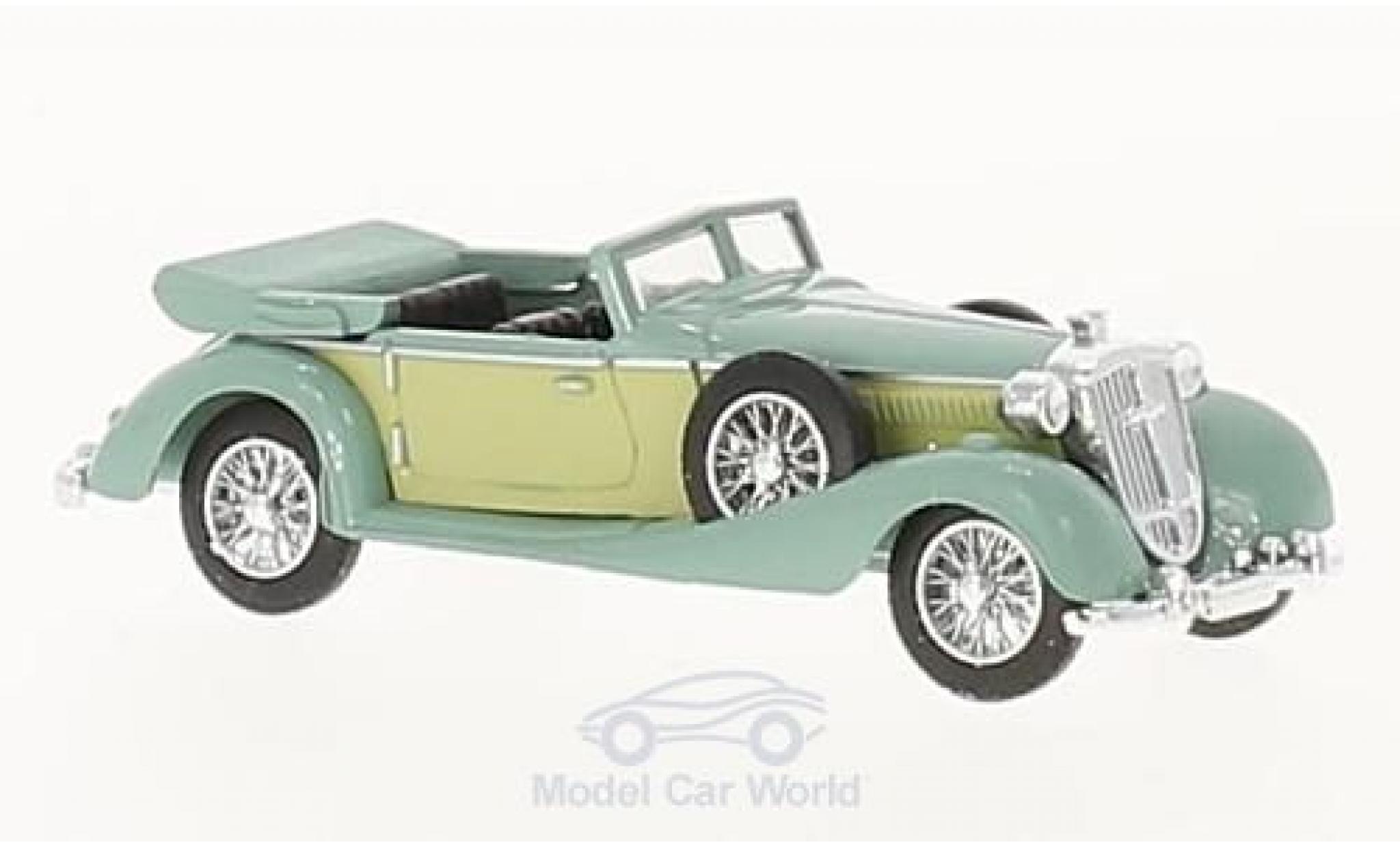 Horch 853 1/87 Busch Cabriolet groen 1933 modelauto