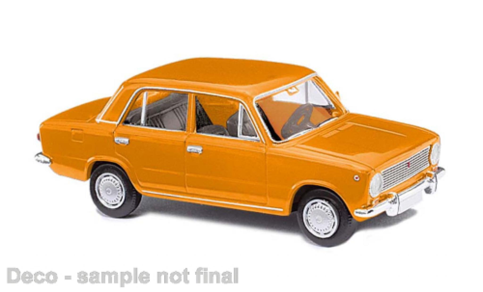 Lada 1200 1/87 Busch oranje 1971 1:87 modelauto