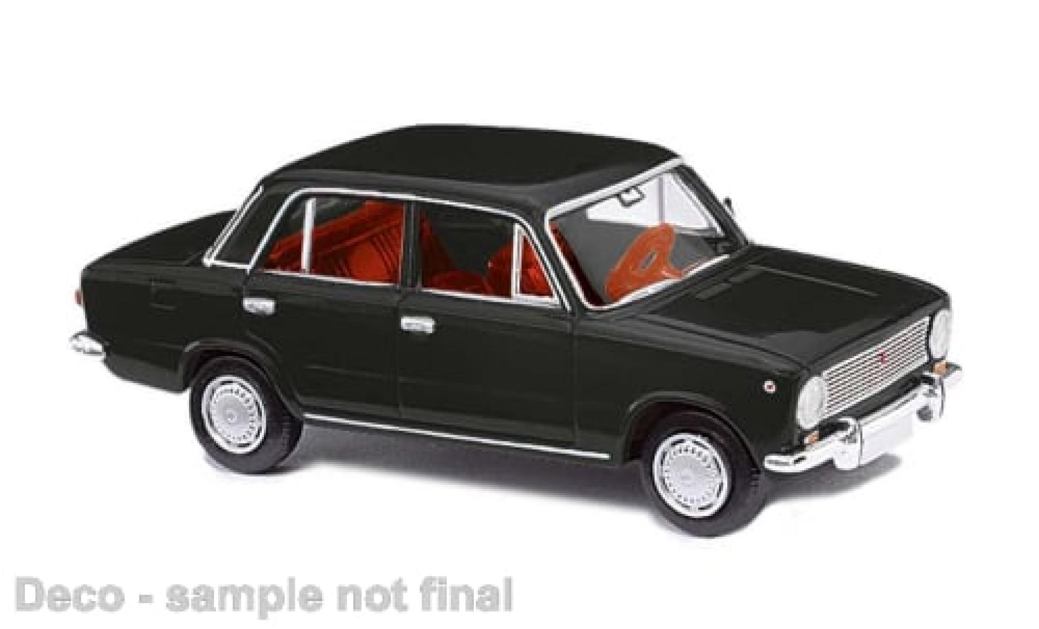 Lada 1200 1/87 Busch zwart 1971 1:87 modelauto