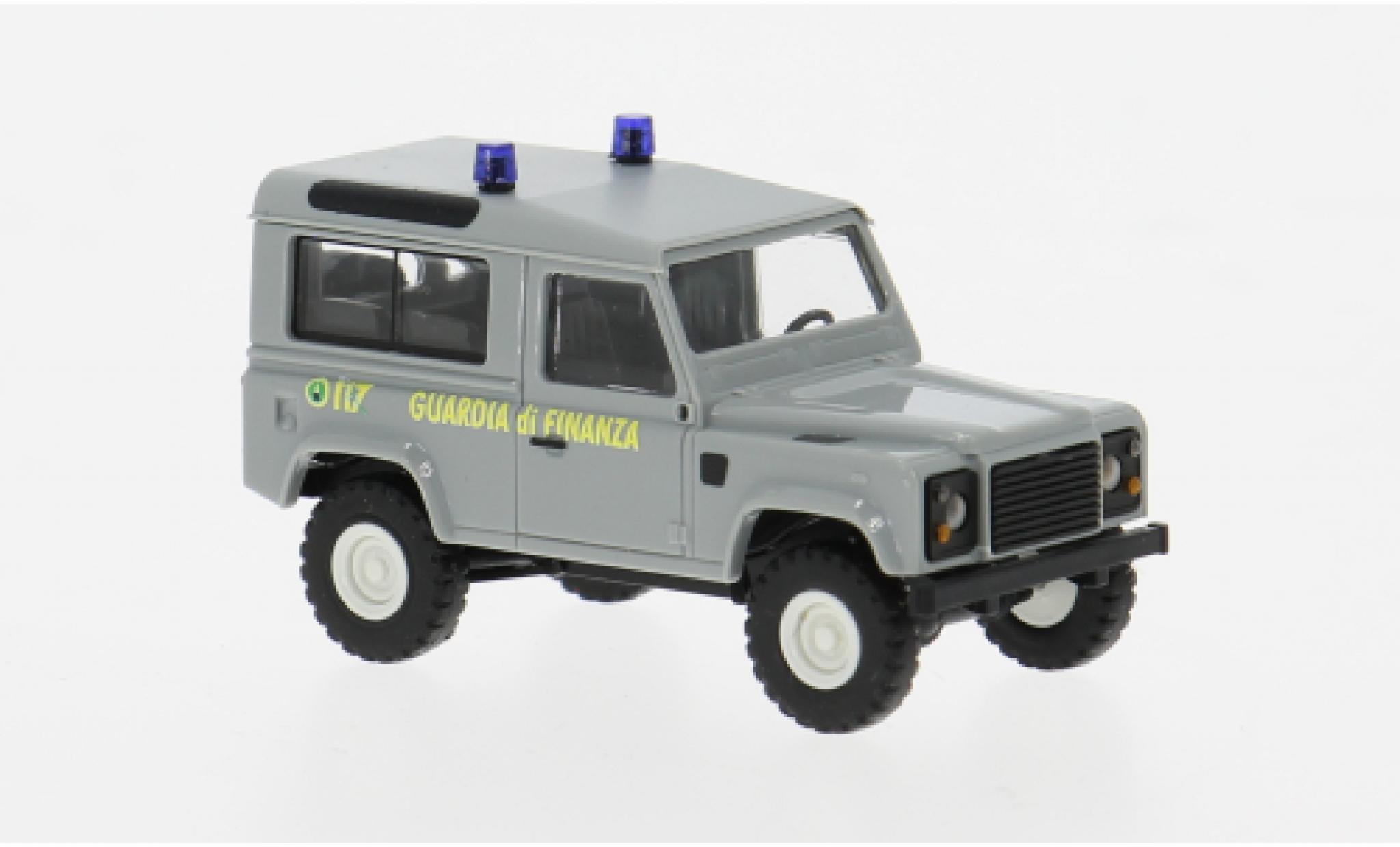 Land Rover Defender 1/87 Busch 90 1983 Guardia di Finanza (I) 1:87 modelauto
