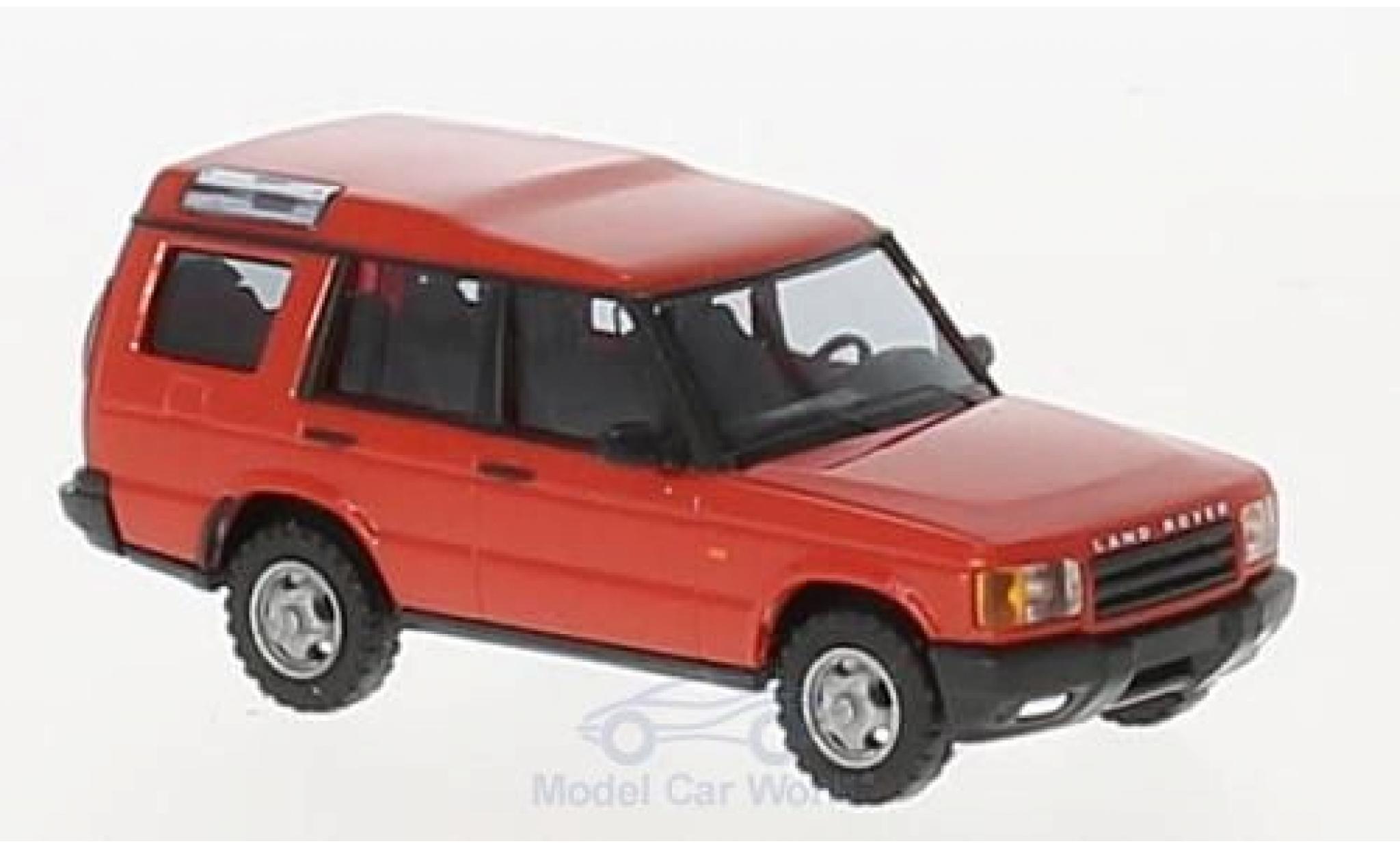Land Rover Discovery 1/87 Busch rood 1998 modelauto