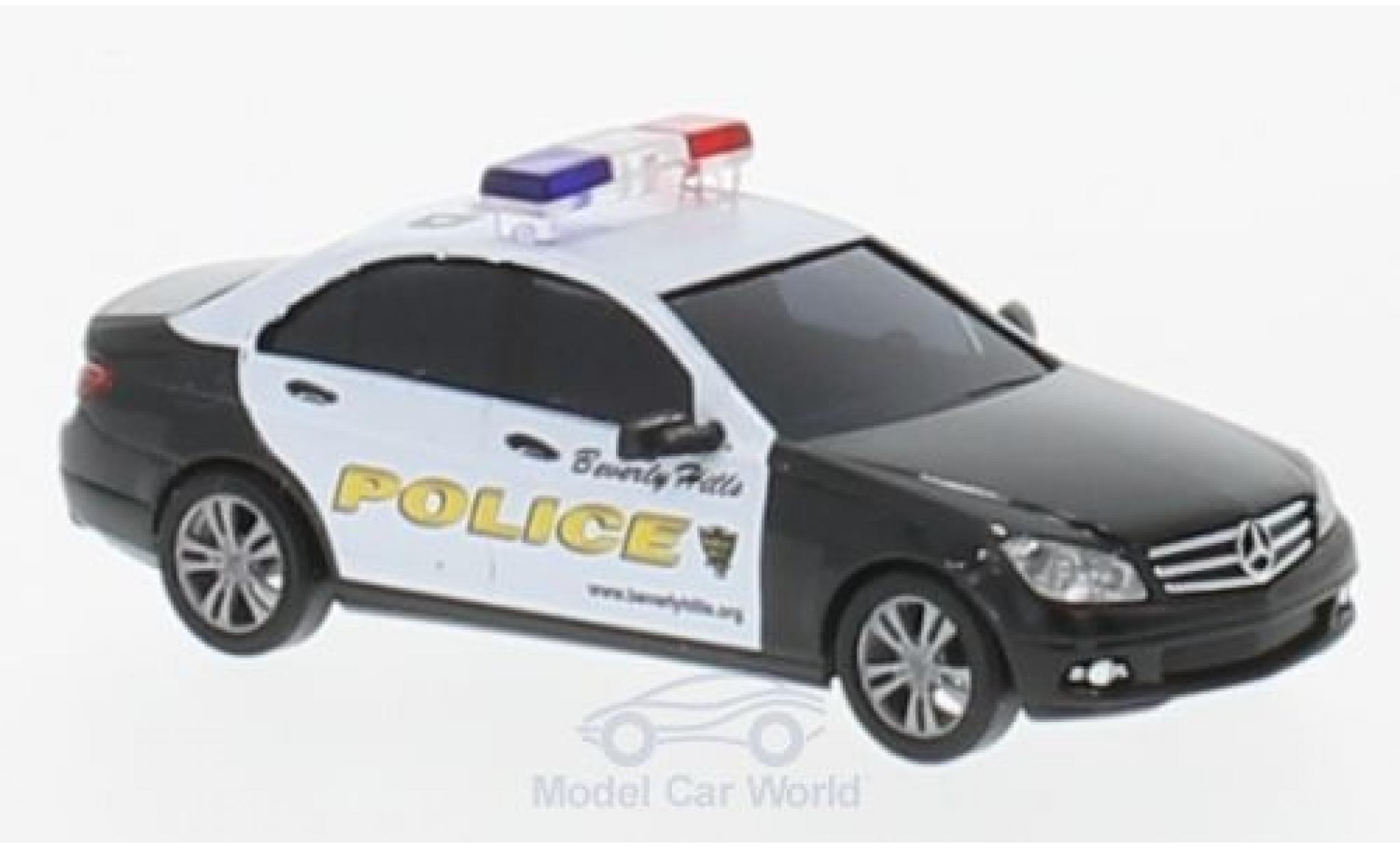 Mercedes Classe C 1/87 Busch Beverly Hills Politie 2007 modelauto