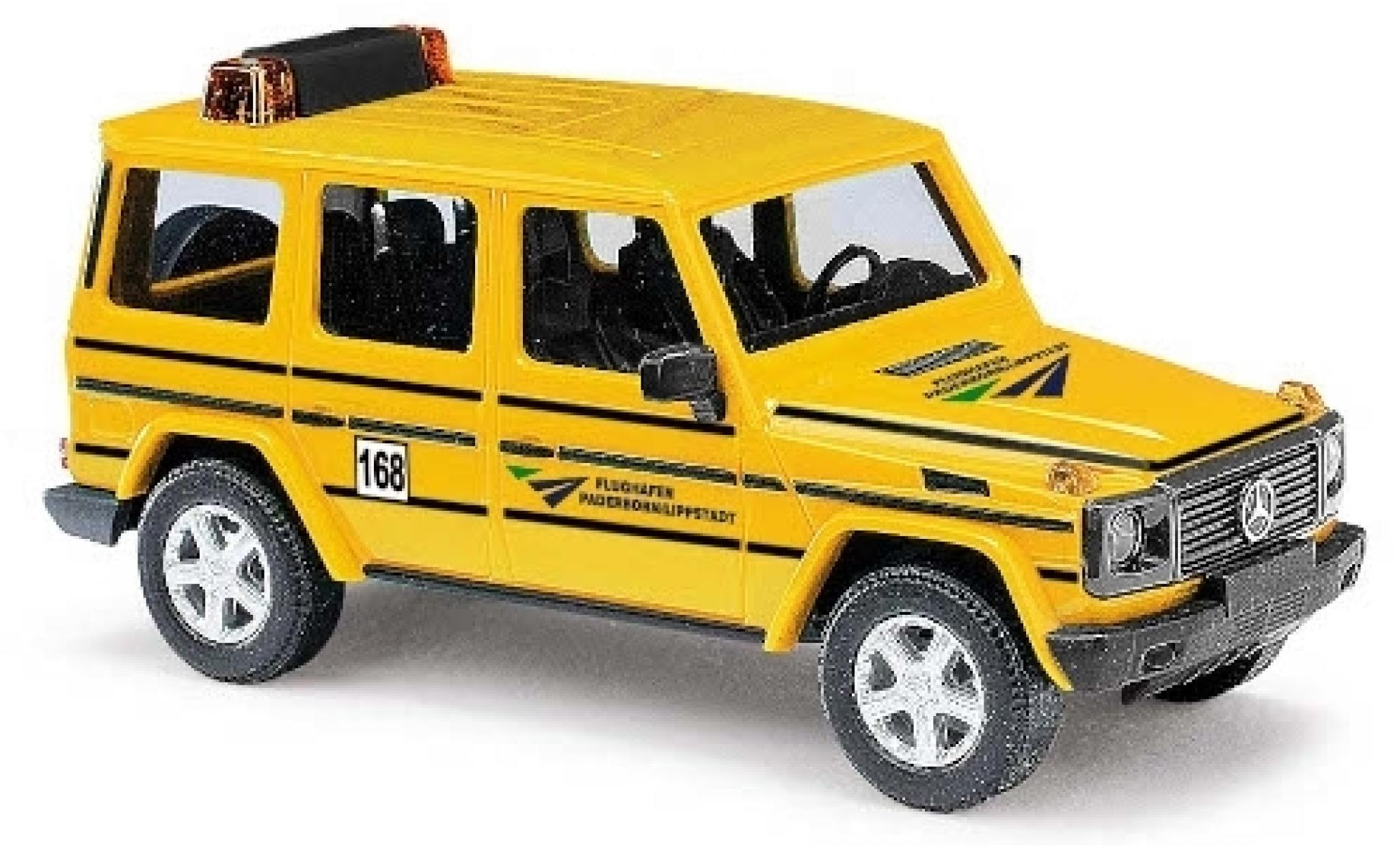 Mercedes Classe G 1/87 Busch Flughafen Paderborn/Lippstadt 1990 suivre Me modelauto