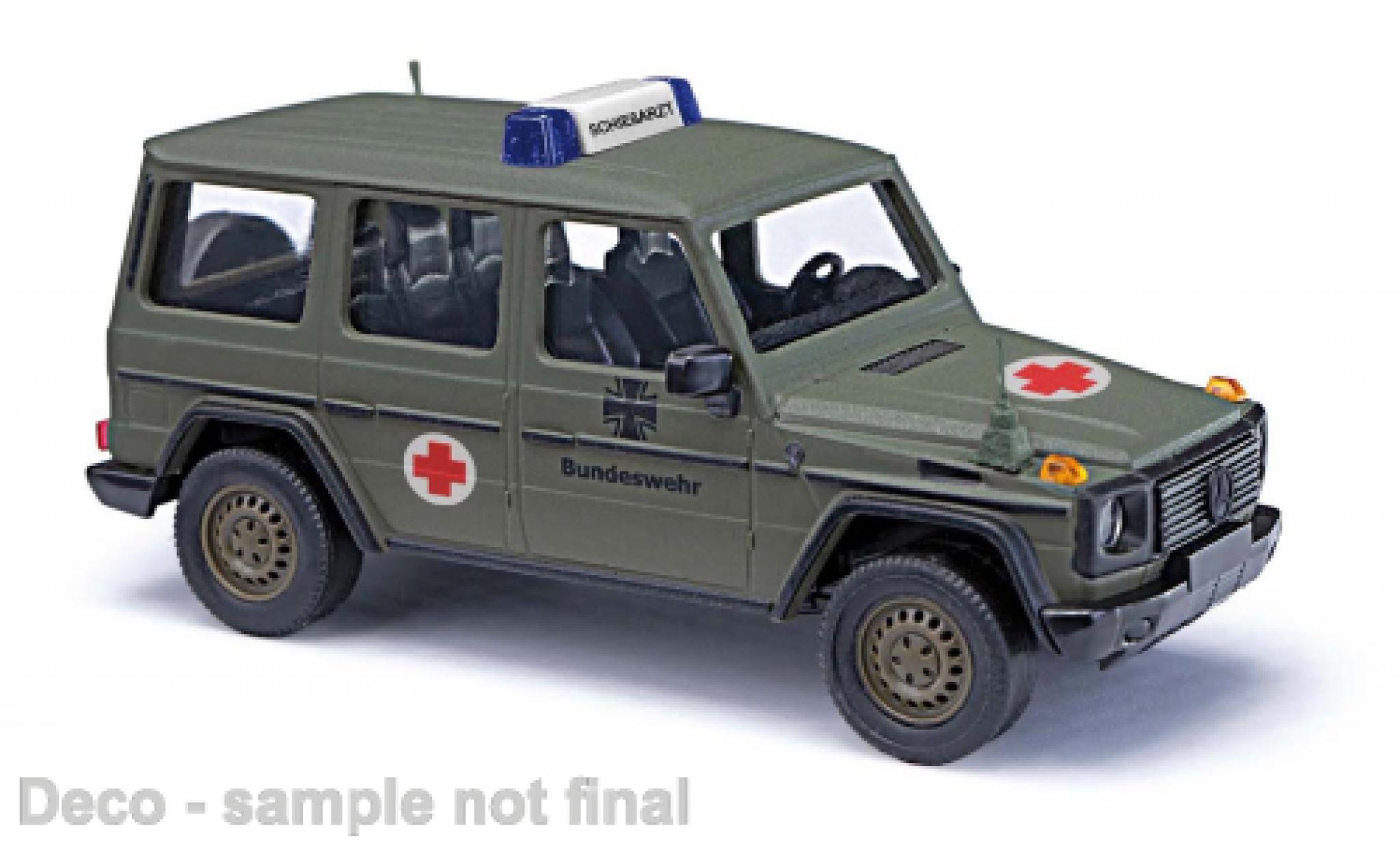 Mercedes Classe G 1/87 Busch (W463) Bundeswehr - Rotes Kreuz 1990 1:87 modelauto
