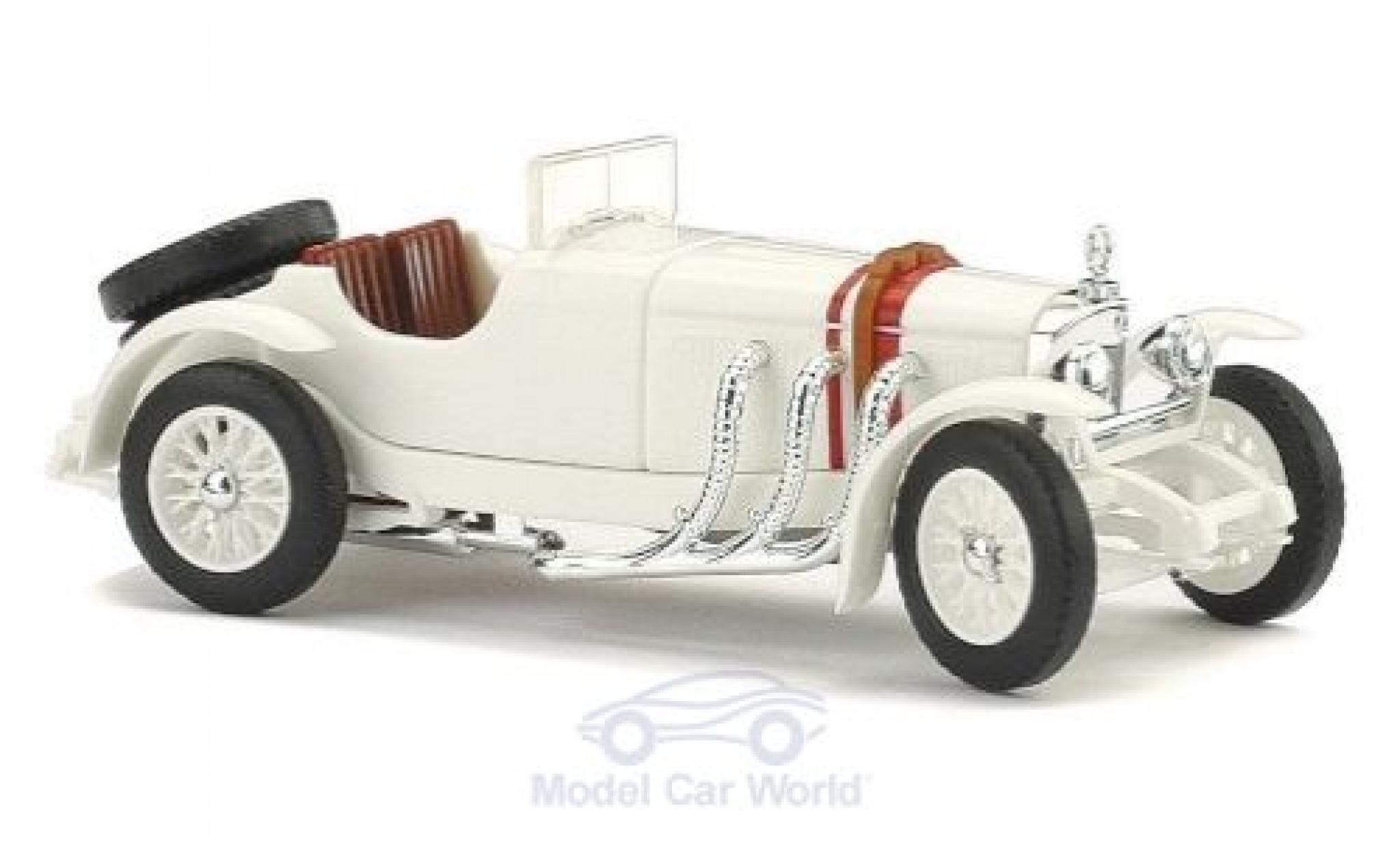 Mercedes SSK 1/87 Busch wit 1928 modelauto