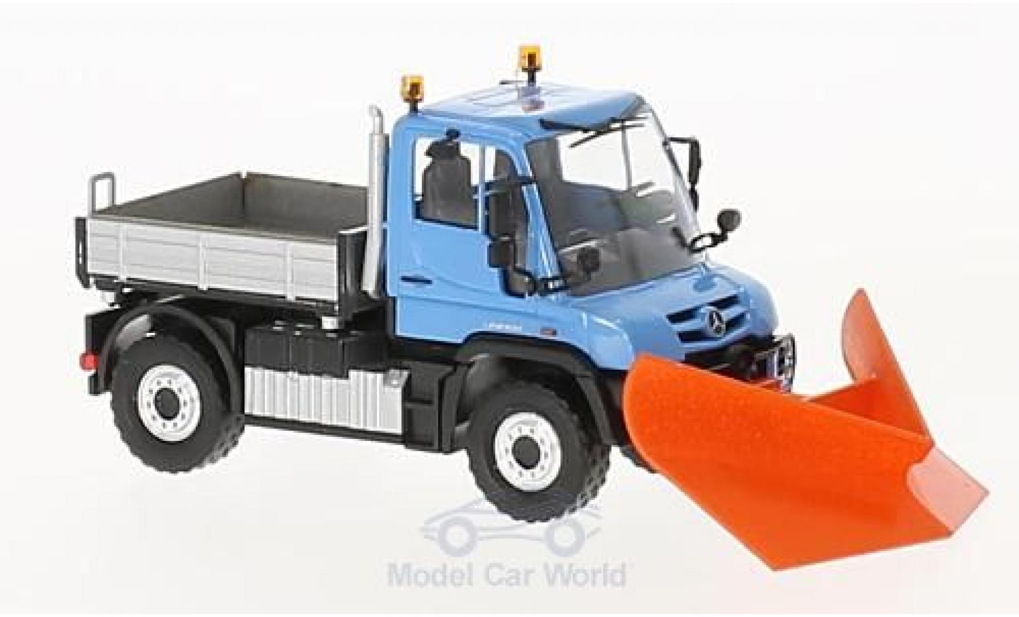 Mercedes Unimog 1/87 Busch U 430 2013 mit Spitzplug modelauto