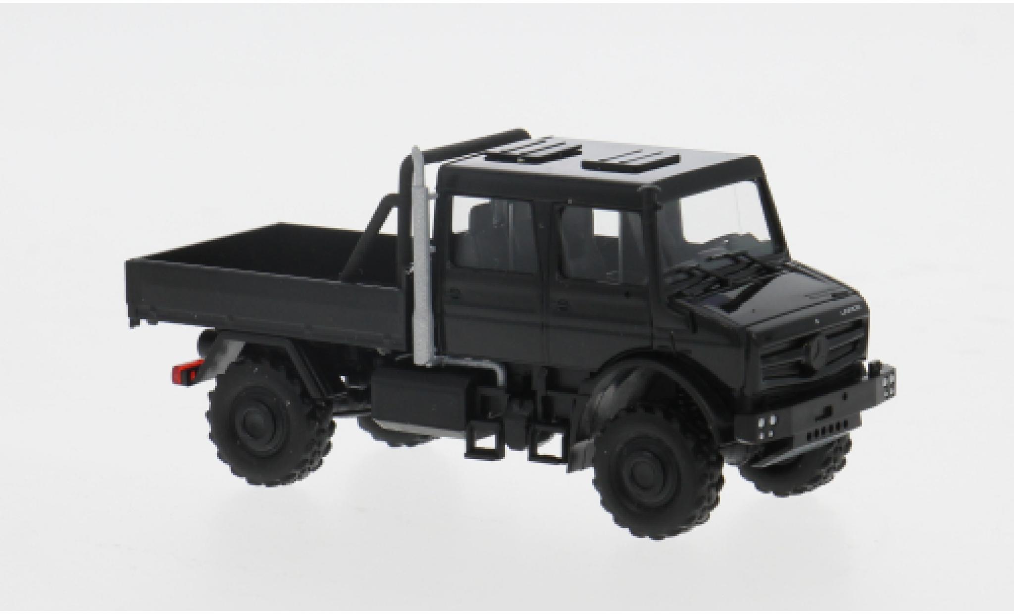 Mercedes Unimog 1/87 Busch U 5023 zwart 2013 1:87 modelauto