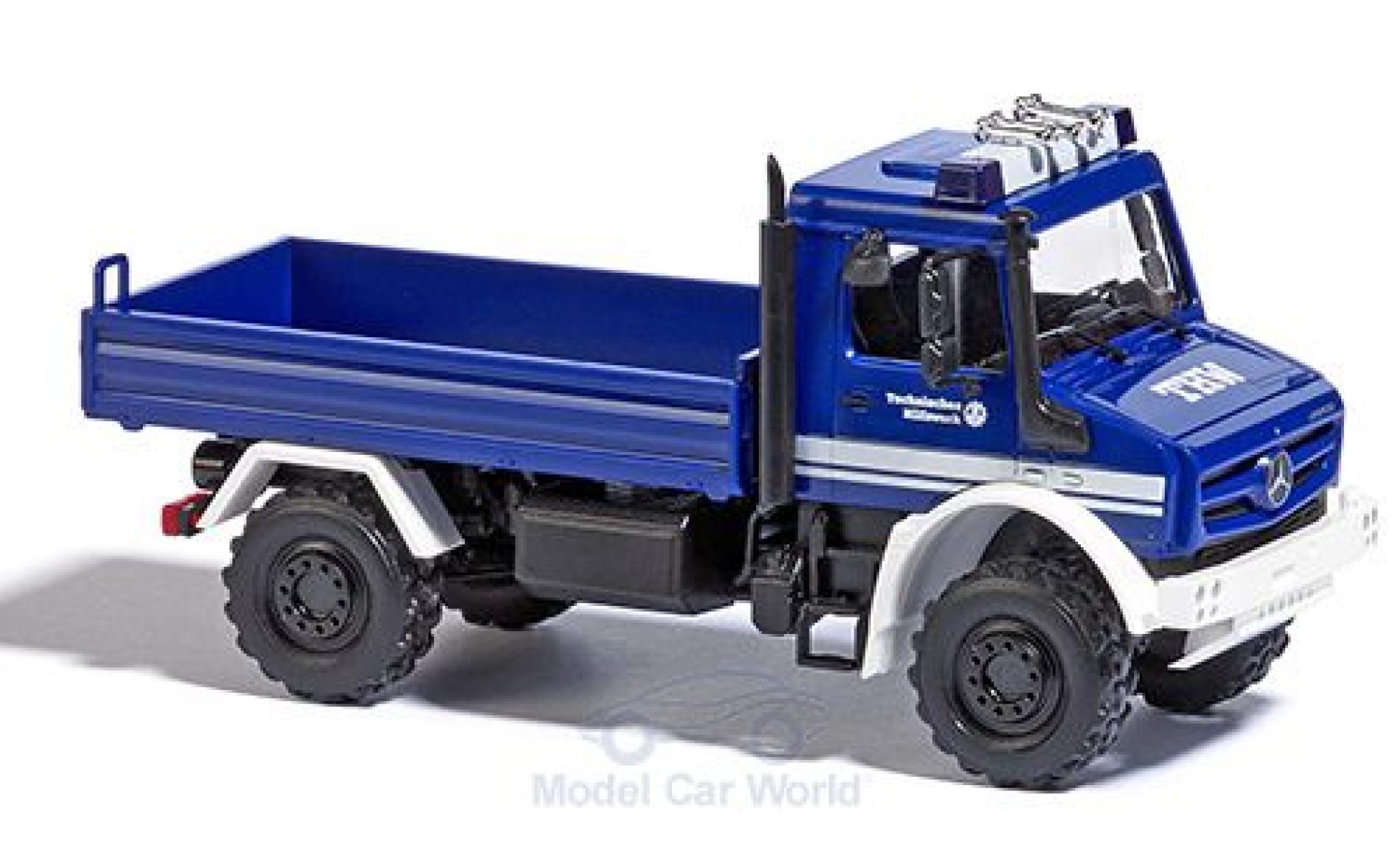 Mercedes Unimog 1/87 Busch U 5023 THW 2014 modelauto