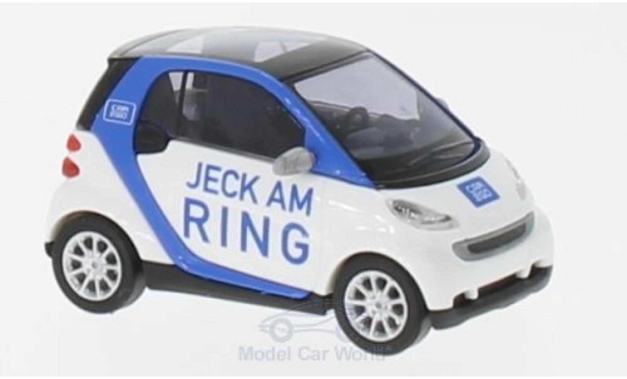 Smart ForTwo 1/87 Busch Fortwo Jeck am Ring 2007 Car2go modelauto