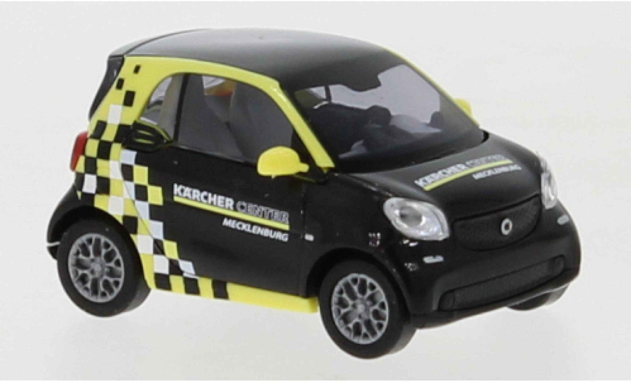 Smart ForTwo 1/87 Busch Fortwo K&auml;rcher Center Mecklenburg 2014 modelauto