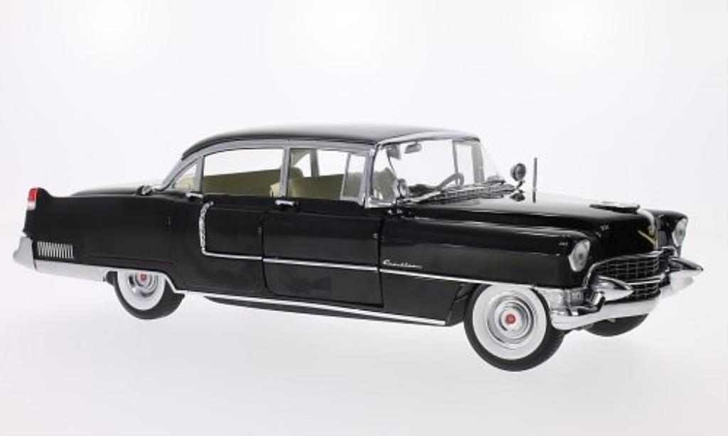 Cadillac Fleetwood 1/18 Greenlight Series 60 Special zwart 1955 modelauto