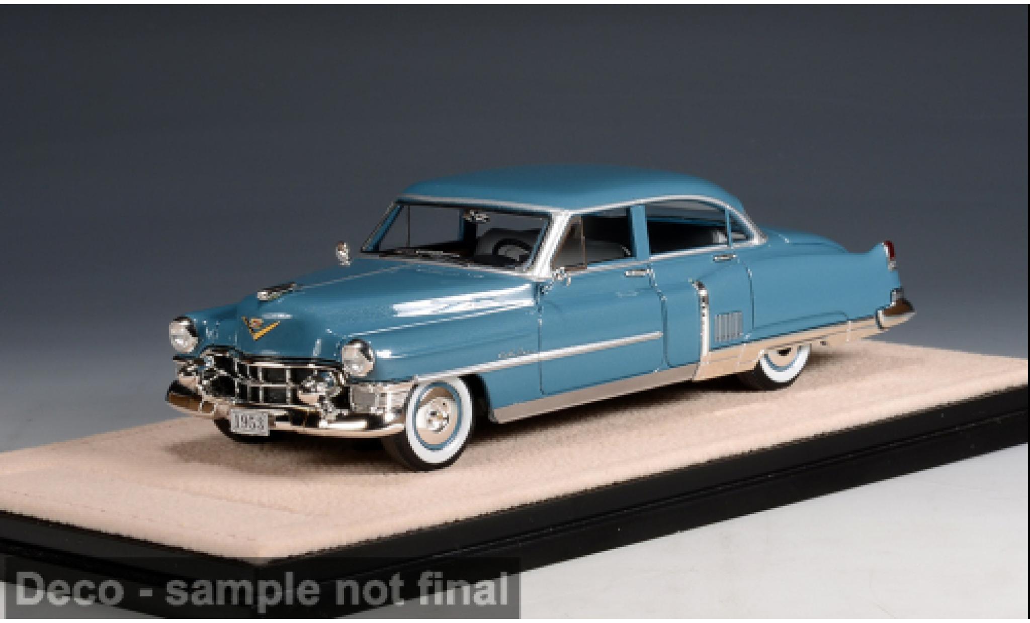 Cadillac Fleetwood 1/43 Stamp Models Sixty Special blauw 1953 1:43 modelauto