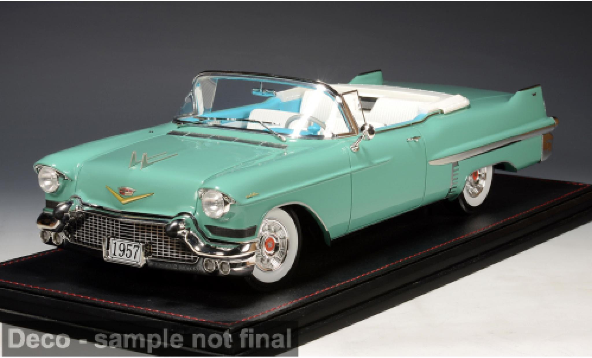 Cadillac Series 62 1/18 Stamp Models Cabriolet turquoise 1957 1:18 modelauto